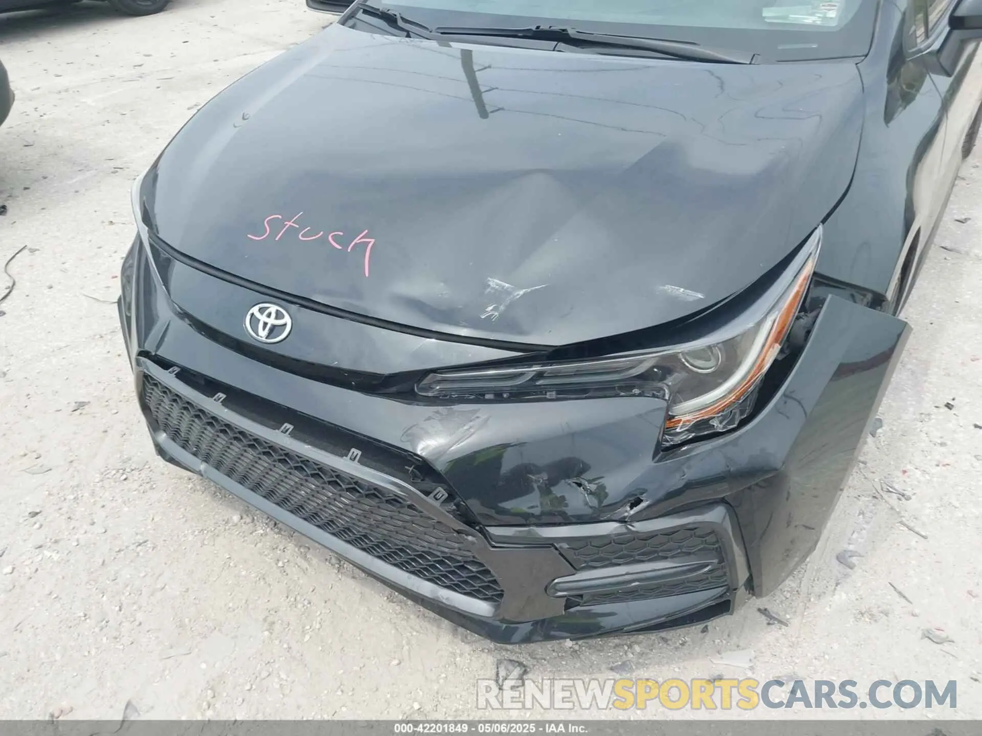 18 fotografías del automóvil dañado 5YFS4MCE7NP100038 TOYOTA COROLLA 2022
