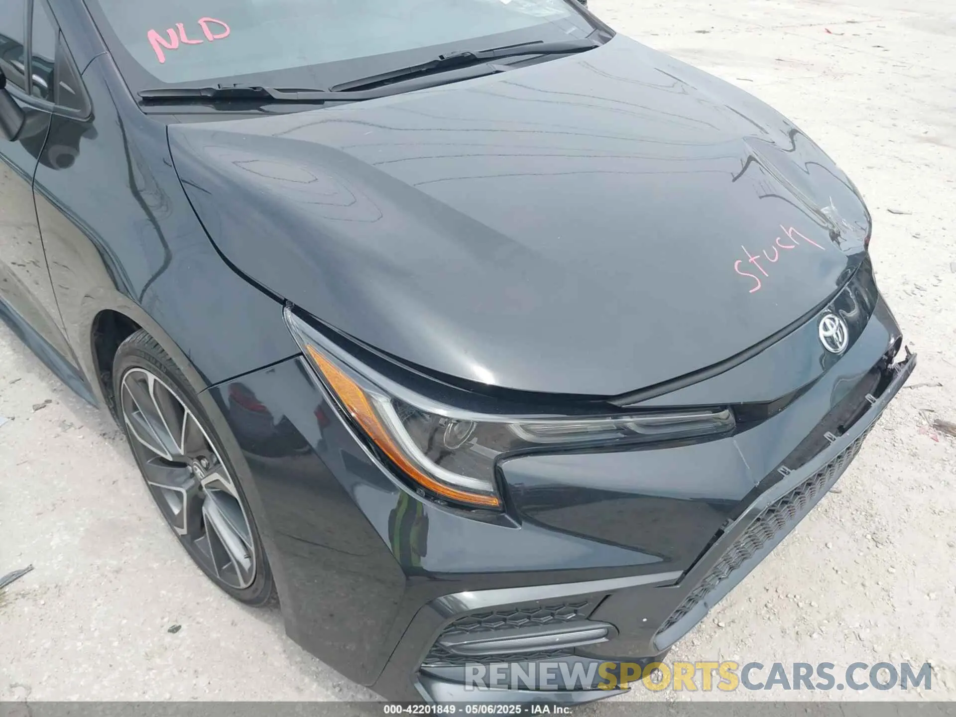 19 fotografías del automóvil dañado 5YFS4MCE7NP100038 TOYOTA COROLLA 2022