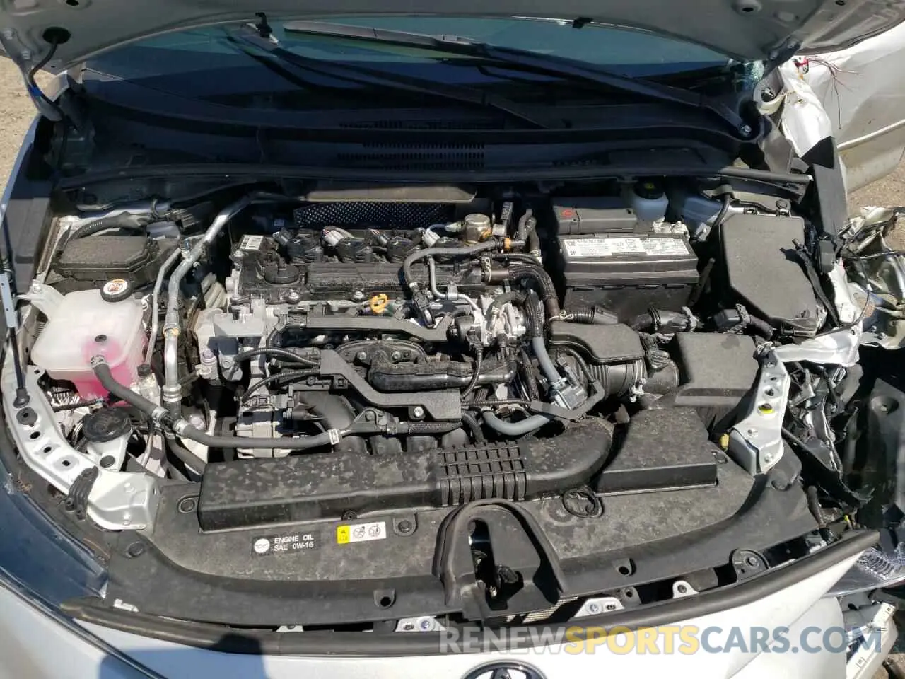 7 fotografías del automóvil dañado 5YFS4MCE7NP102811 TOYOTA COROLLA 2022