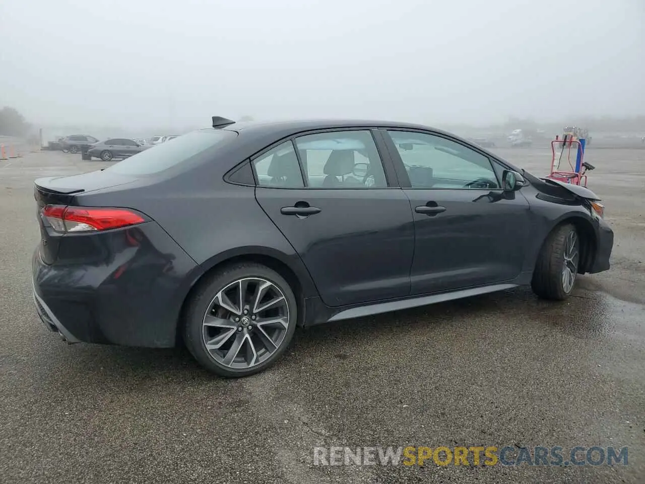 3 fotografías del automóvil dañado 5YFS4MCE7NP107040 TOYOTA COROLLA 2022