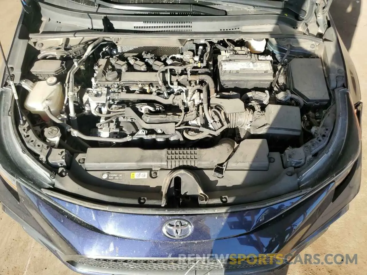 11 fotografías del automóvil dañado 5YFS4MCE7NP108625 TOYOTA COROLLA 2022