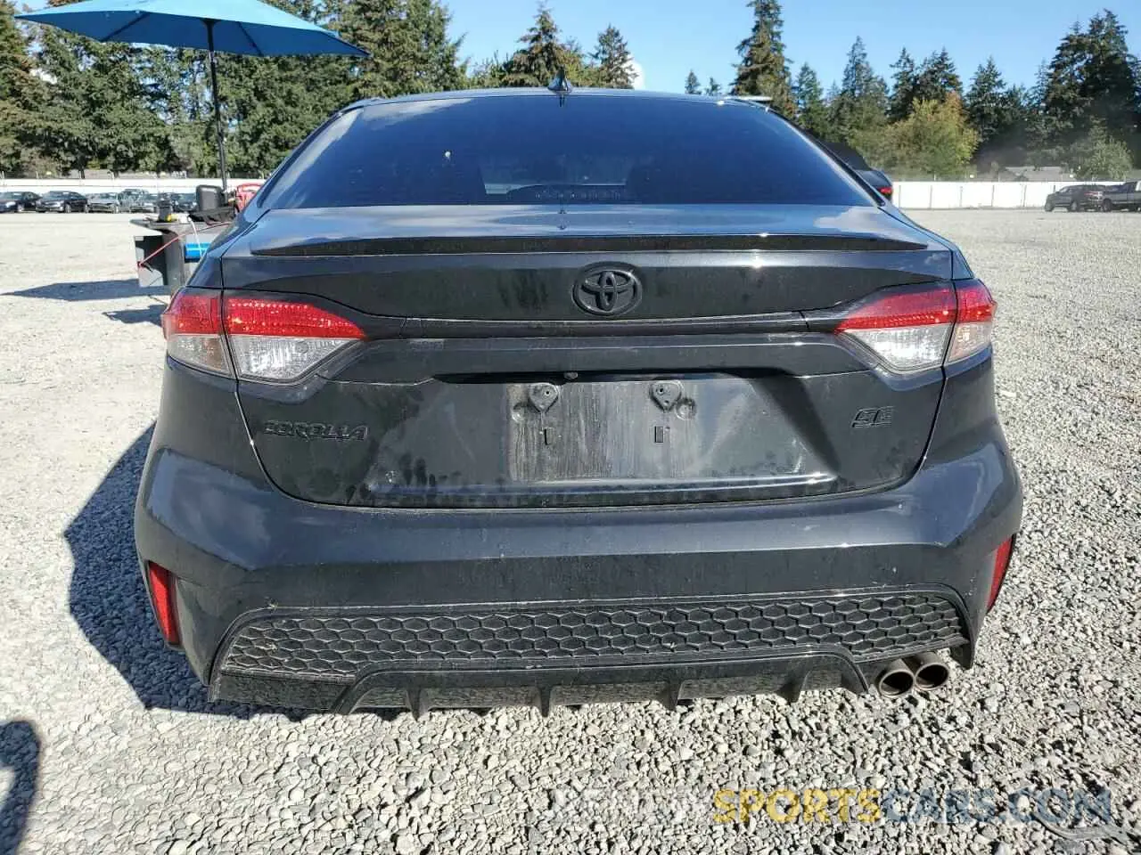 6 fotografías del automóvil dañado 5YFS4MCE7NP122718 TOYOTA COROLLA 2022