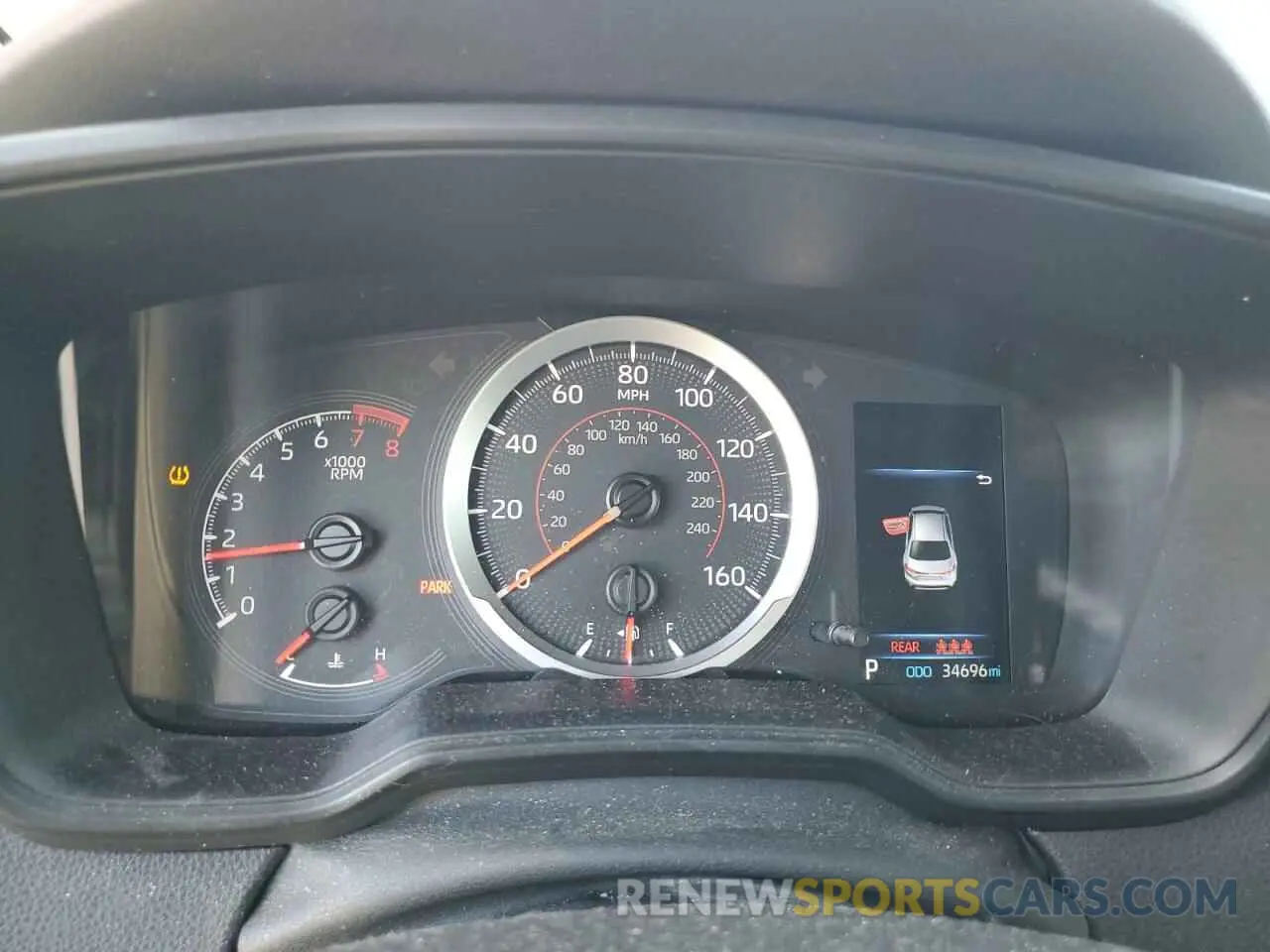 9 fotografías del automóvil dañado 5YFS4MCE7NP122718 TOYOTA COROLLA 2022