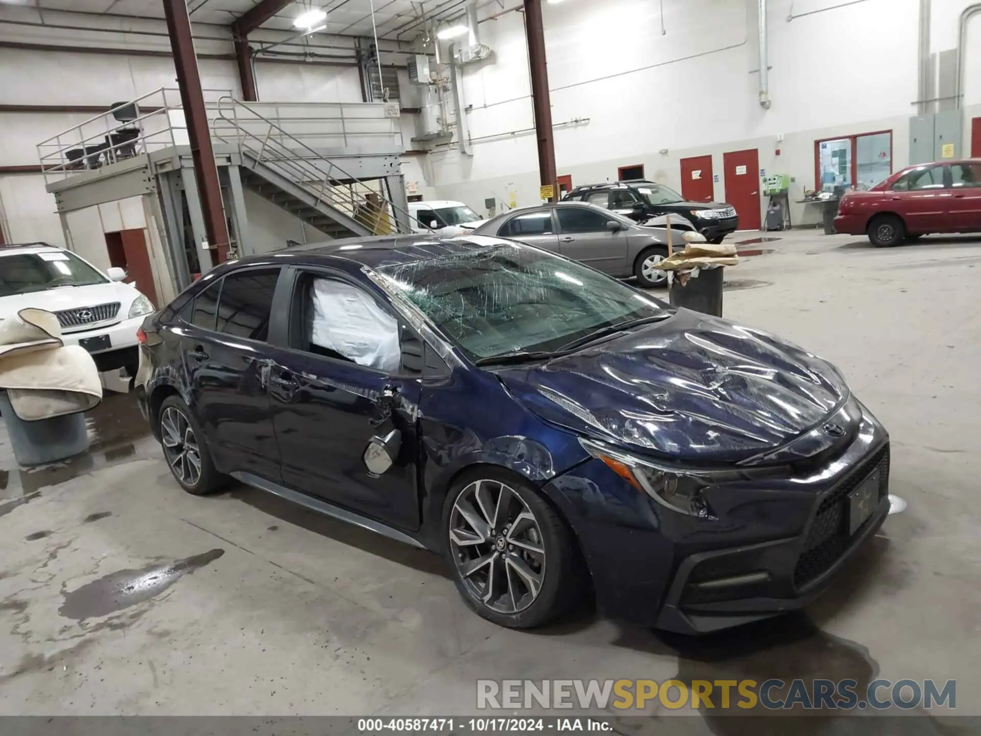 1 fotografías del automóvil dañado 5YFS4MCE7NP128437 TOYOTA COROLLA 2022