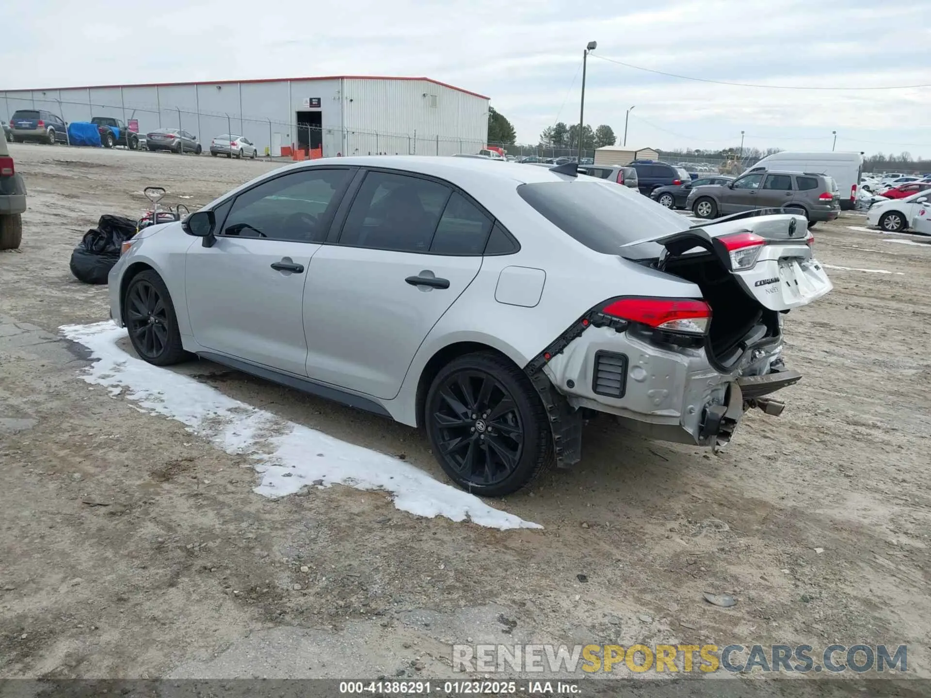 3 fotografías del automóvil dañado 5YFS4MCE8NP100498 TOYOTA COROLLA 2022