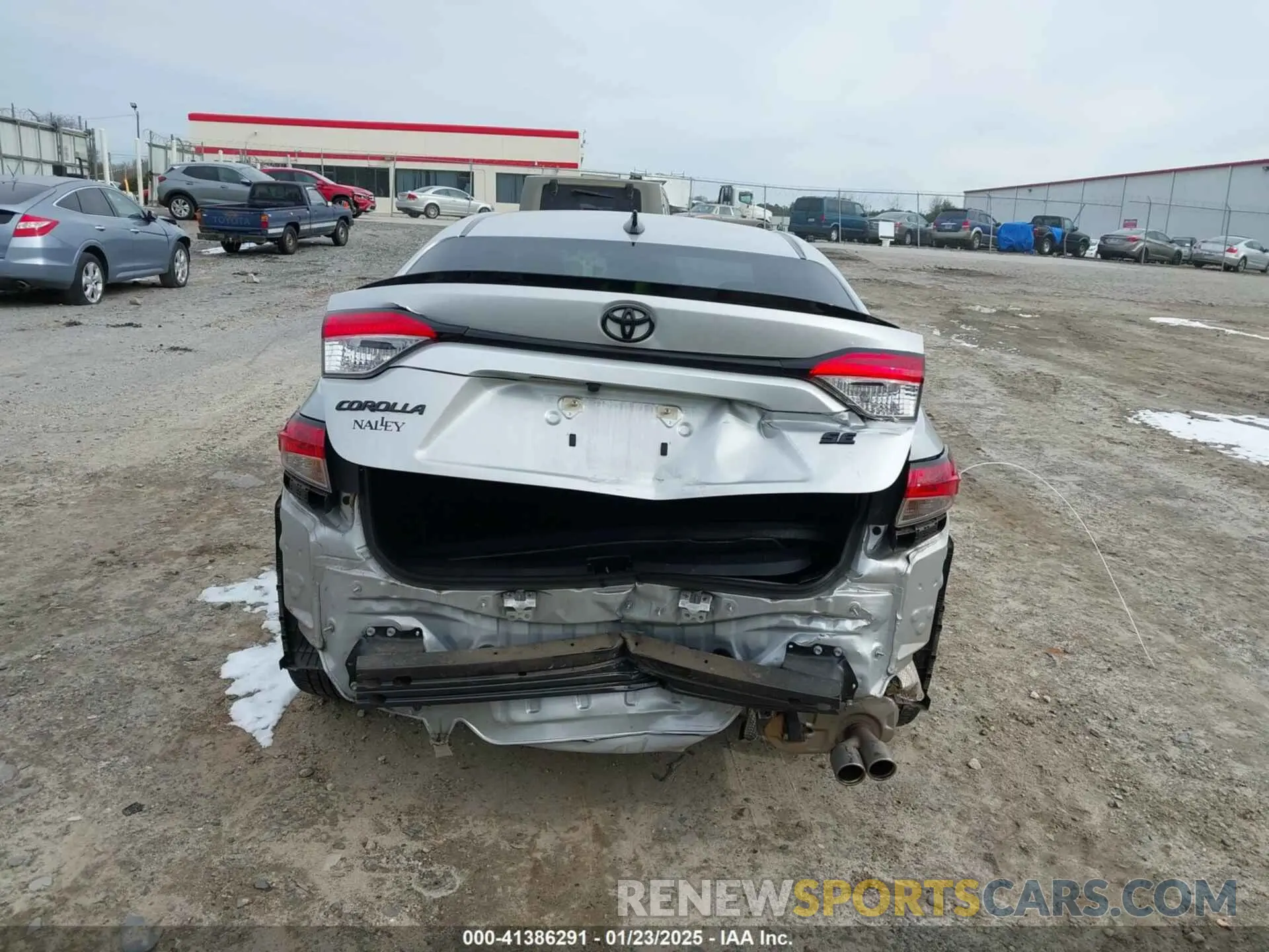 6 fotografías del automóvil dañado 5YFS4MCE8NP100498 TOYOTA COROLLA 2022
