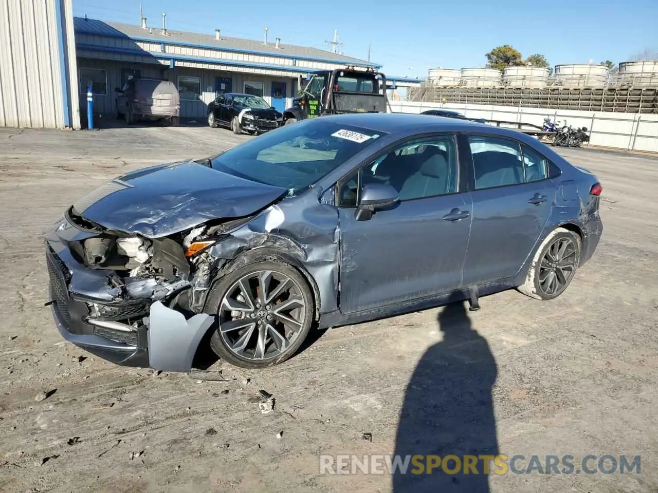 1 fotografías del automóvil dañado 5YFS4MCE8NP104356 TOYOTA COROLLA 2022