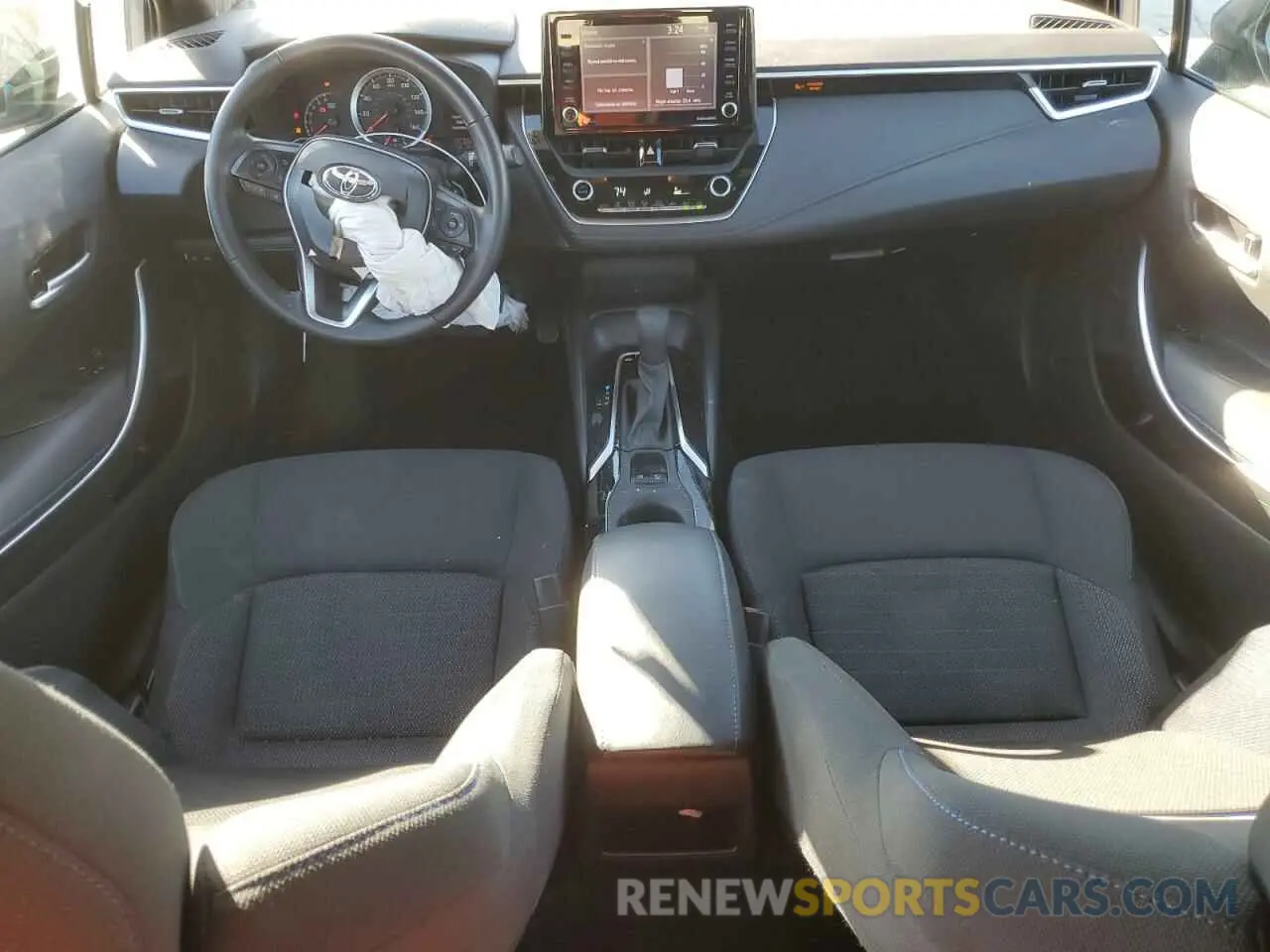 8 fotografías del automóvil dañado 5YFS4MCE8NP104356 TOYOTA COROLLA 2022
