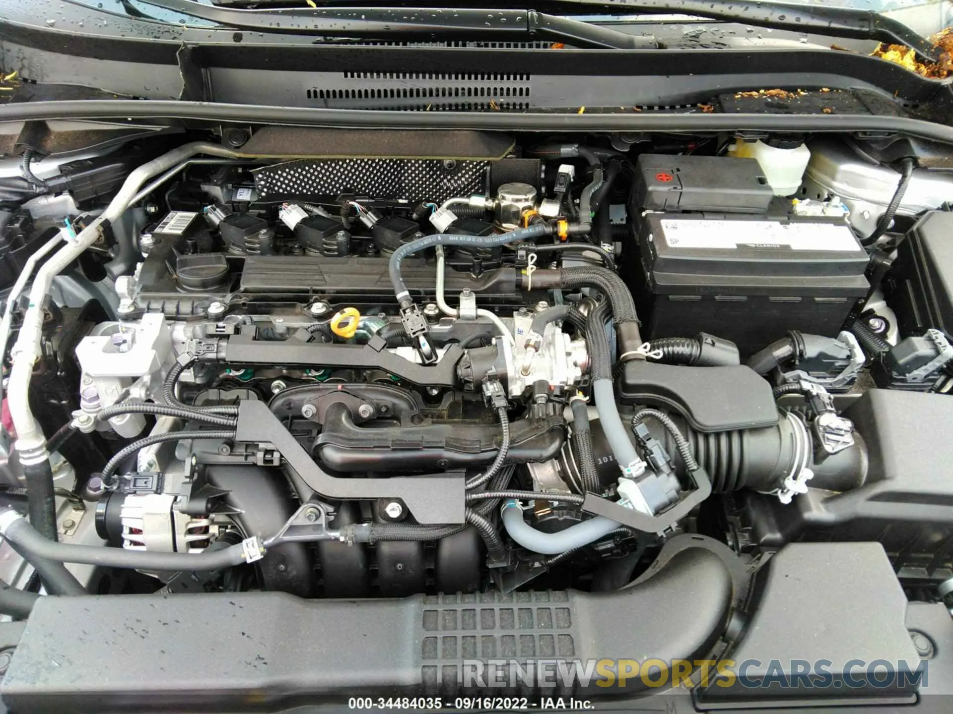 10 fotografías del automóvil dañado 5YFS4MCE8NP105152 TOYOTA COROLLA 2022