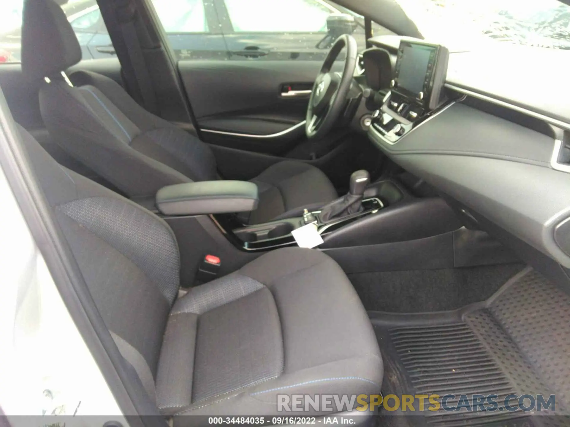 5 fotografías del automóvil dañado 5YFS4MCE8NP105152 TOYOTA COROLLA 2022