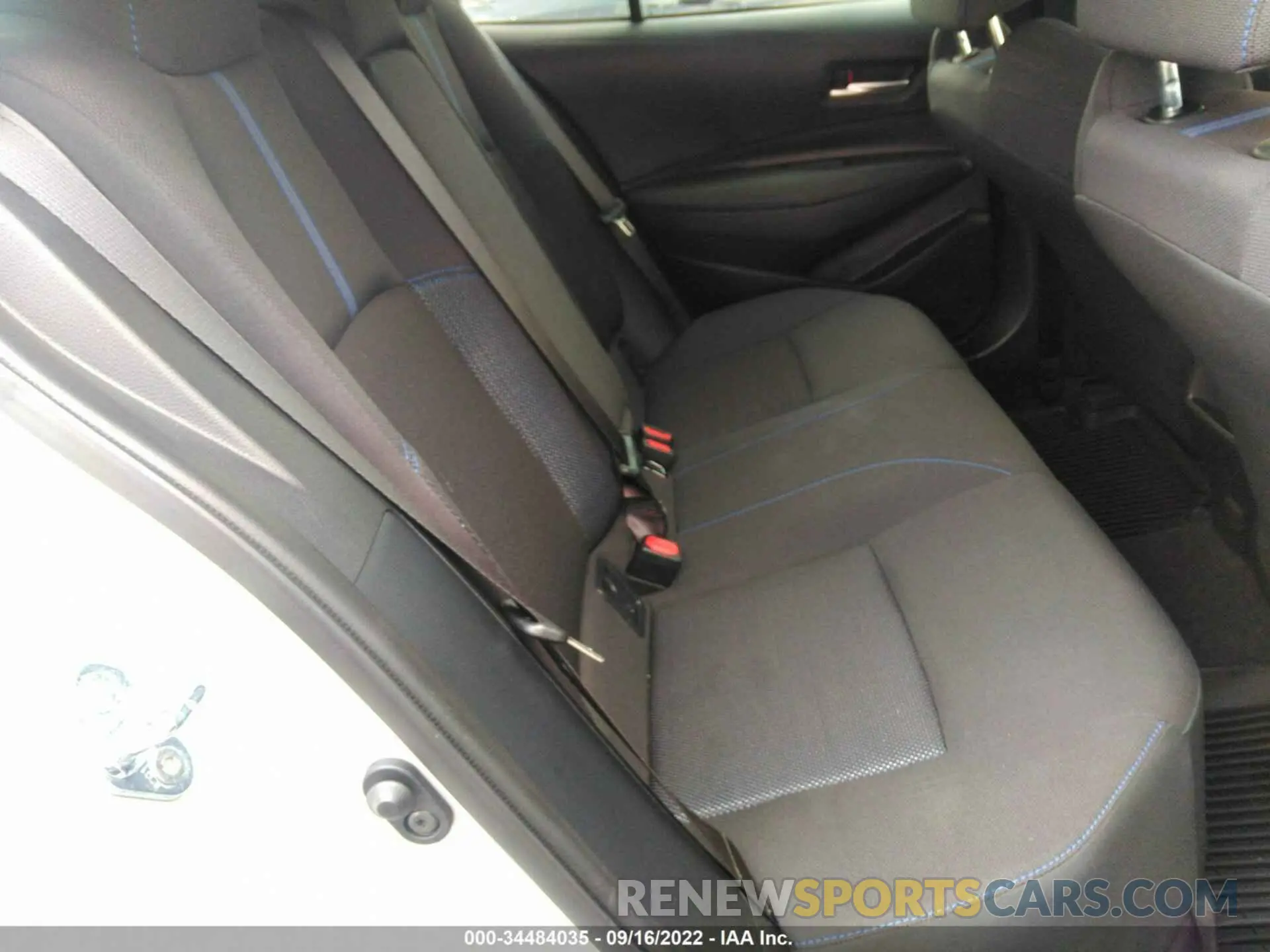 8 fotografías del automóvil dañado 5YFS4MCE8NP105152 TOYOTA COROLLA 2022
