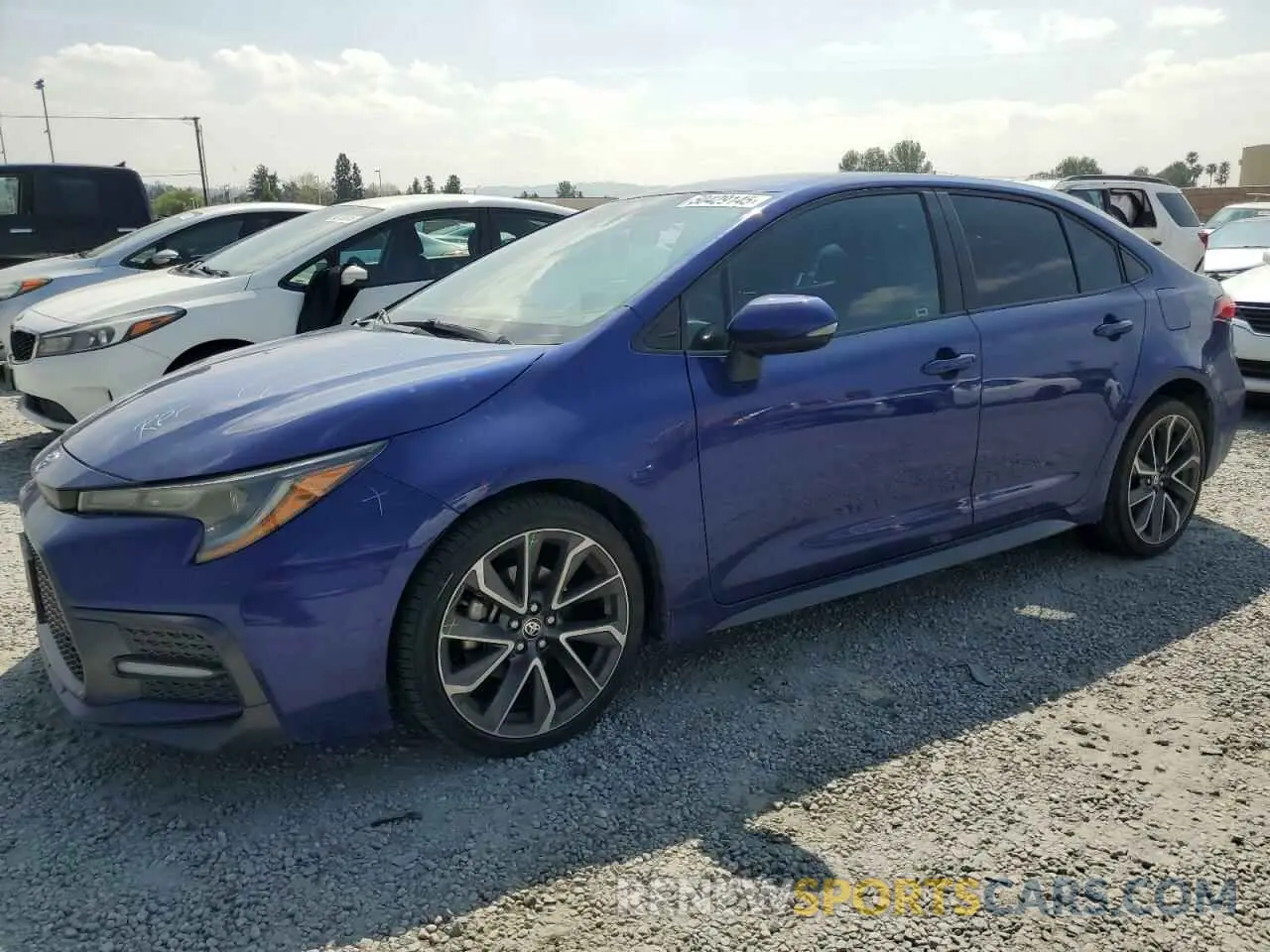 1 fotografías del automóvil dañado 5YFS4MCE8NP106186 TOYOTA COROLLA 2022