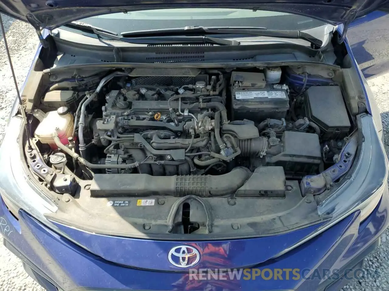 11 fotografías del automóvil dañado 5YFS4MCE8NP106186 TOYOTA COROLLA 2022