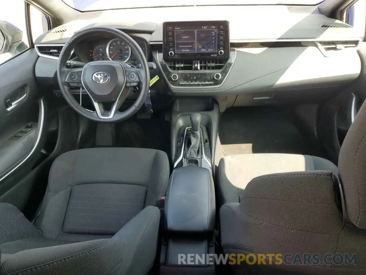 8 fotografías del automóvil dañado 5YFS4MCE8NP106186 TOYOTA COROLLA 2022
