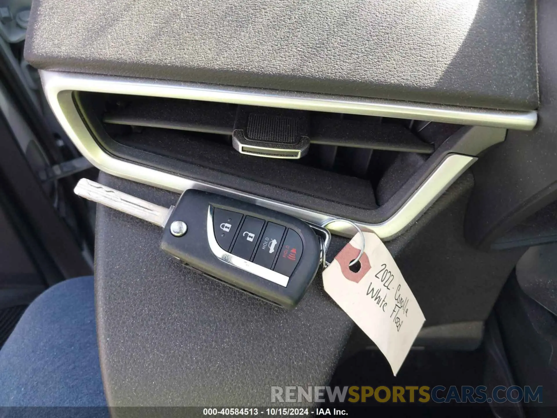 11 fotografías del automóvil dañado 5YFS4MCE8NP118905 TOYOTA COROLLA 2022