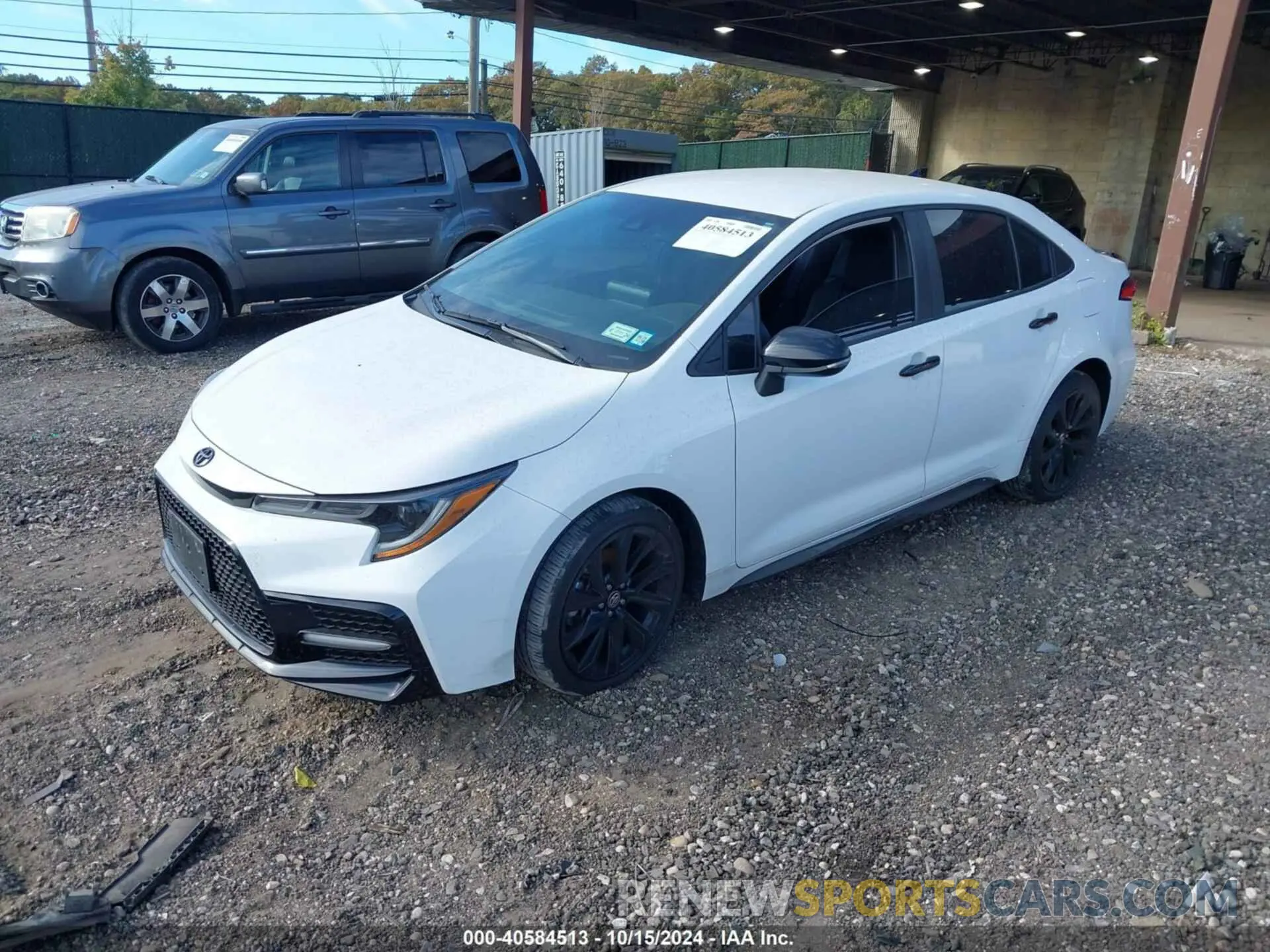 2 fotografías del automóvil dañado 5YFS4MCE8NP118905 TOYOTA COROLLA 2022