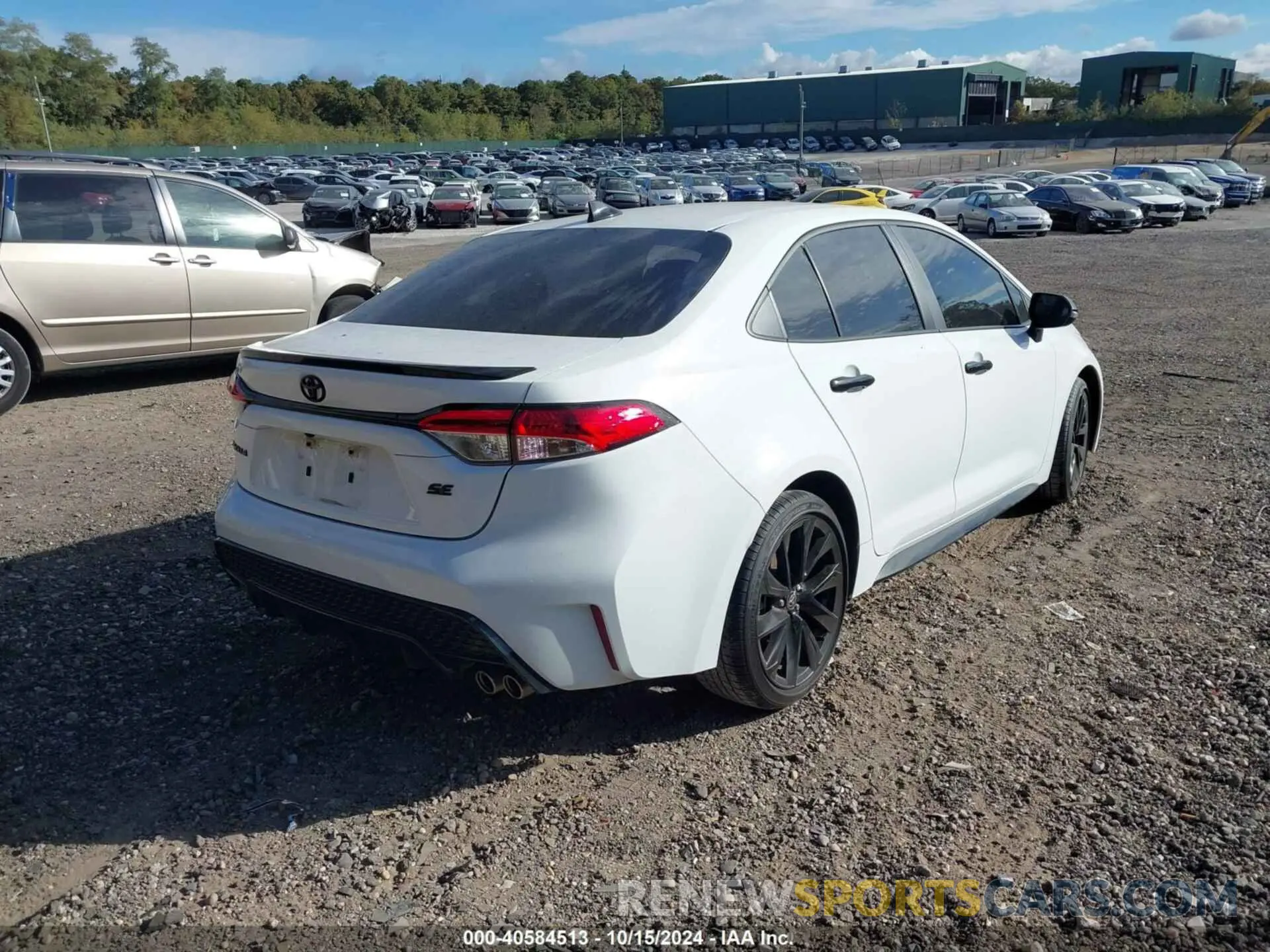 4 fotografías del automóvil dañado 5YFS4MCE8NP118905 TOYOTA COROLLA 2022