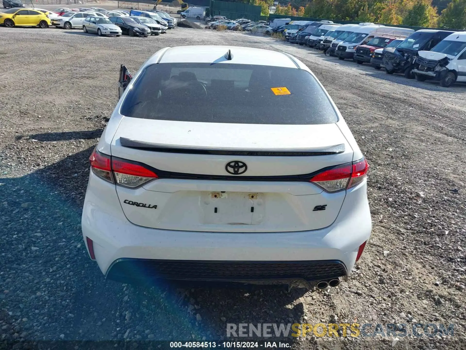 6 fotografías del automóvil dañado 5YFS4MCE8NP118905 TOYOTA COROLLA 2022