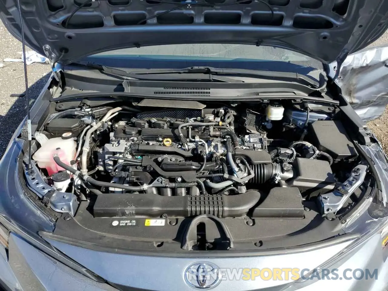 11 fotografías del automóvil dañado 5YFS4MCE8NP121707 TOYOTA COROLLA 2022