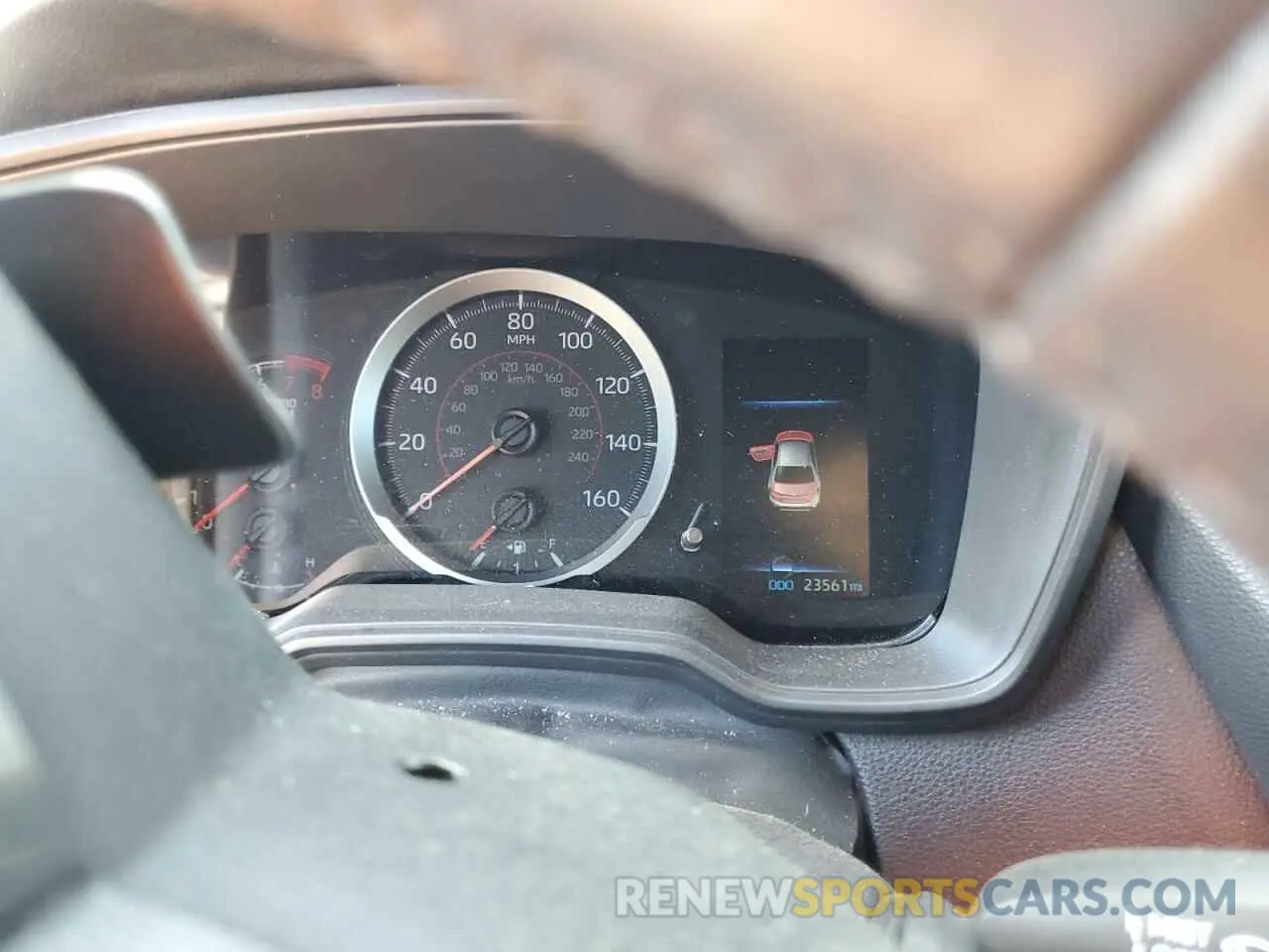 9 fotografías del automóvil dañado 5YFS4MCE8NP121707 TOYOTA COROLLA 2022