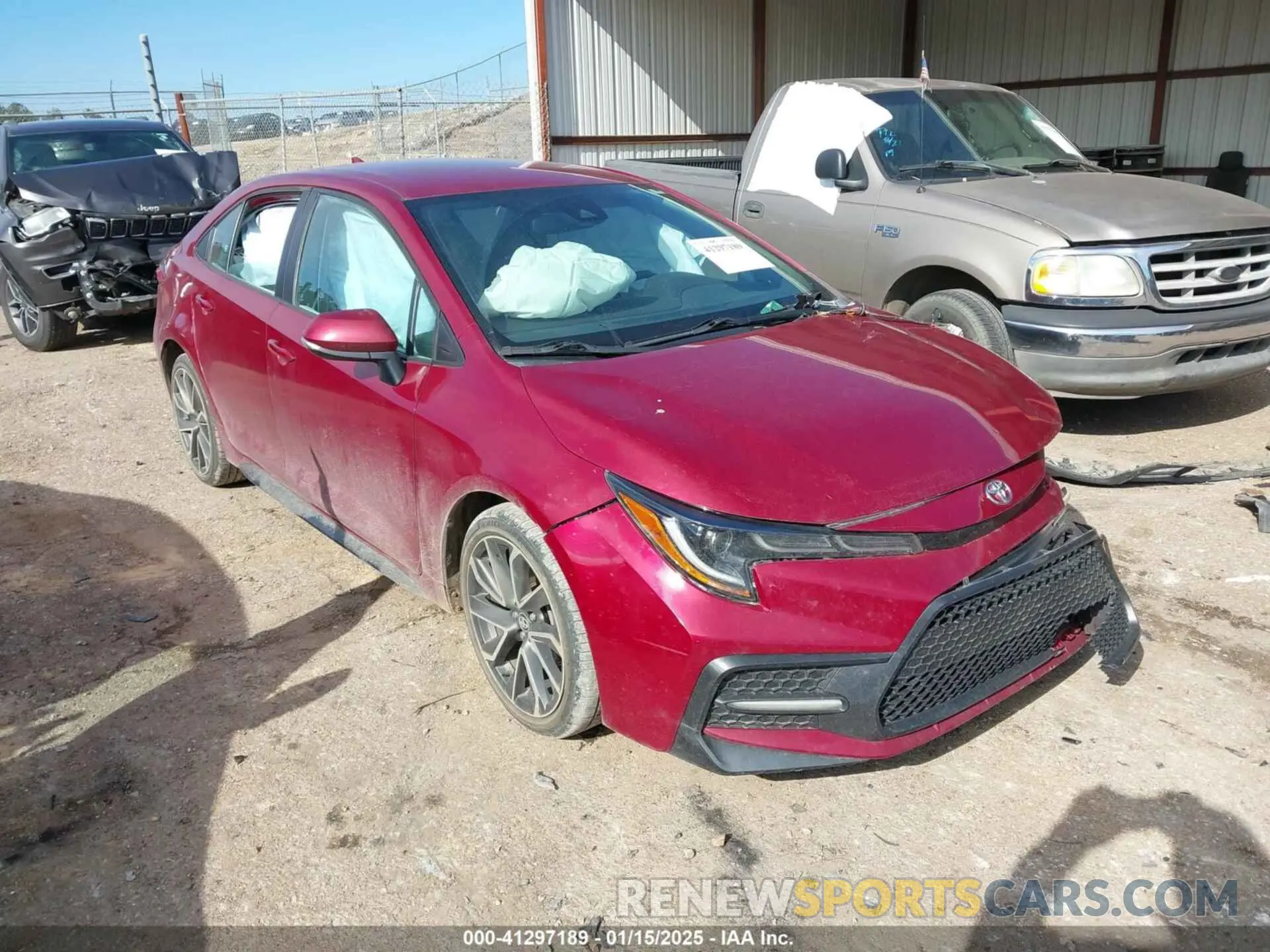 1 fotografías del automóvil dañado 5YFS4MCE9NP101028 TOYOTA COROLLA 2022