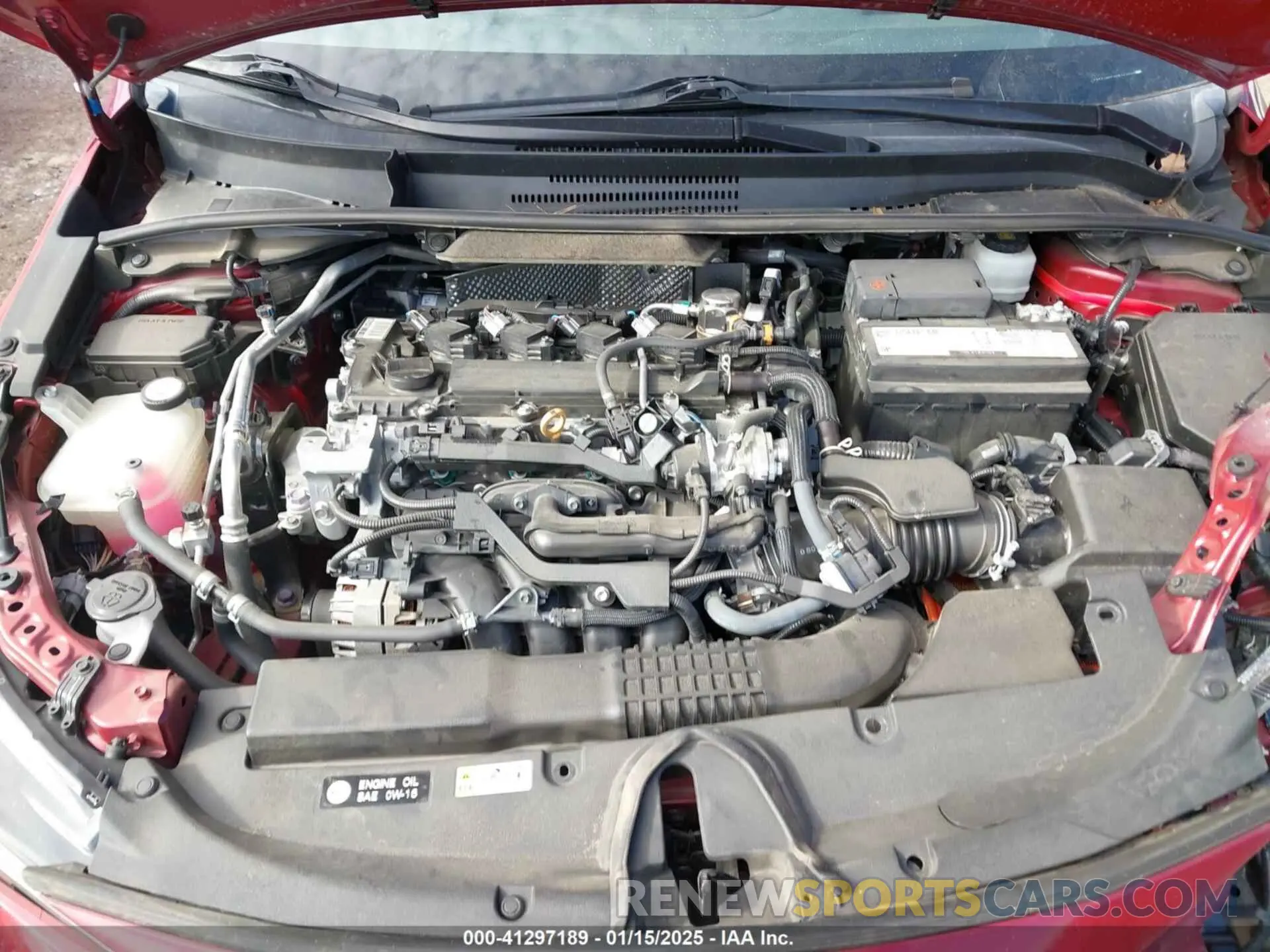 10 fotografías del automóvil dañado 5YFS4MCE9NP101028 TOYOTA COROLLA 2022