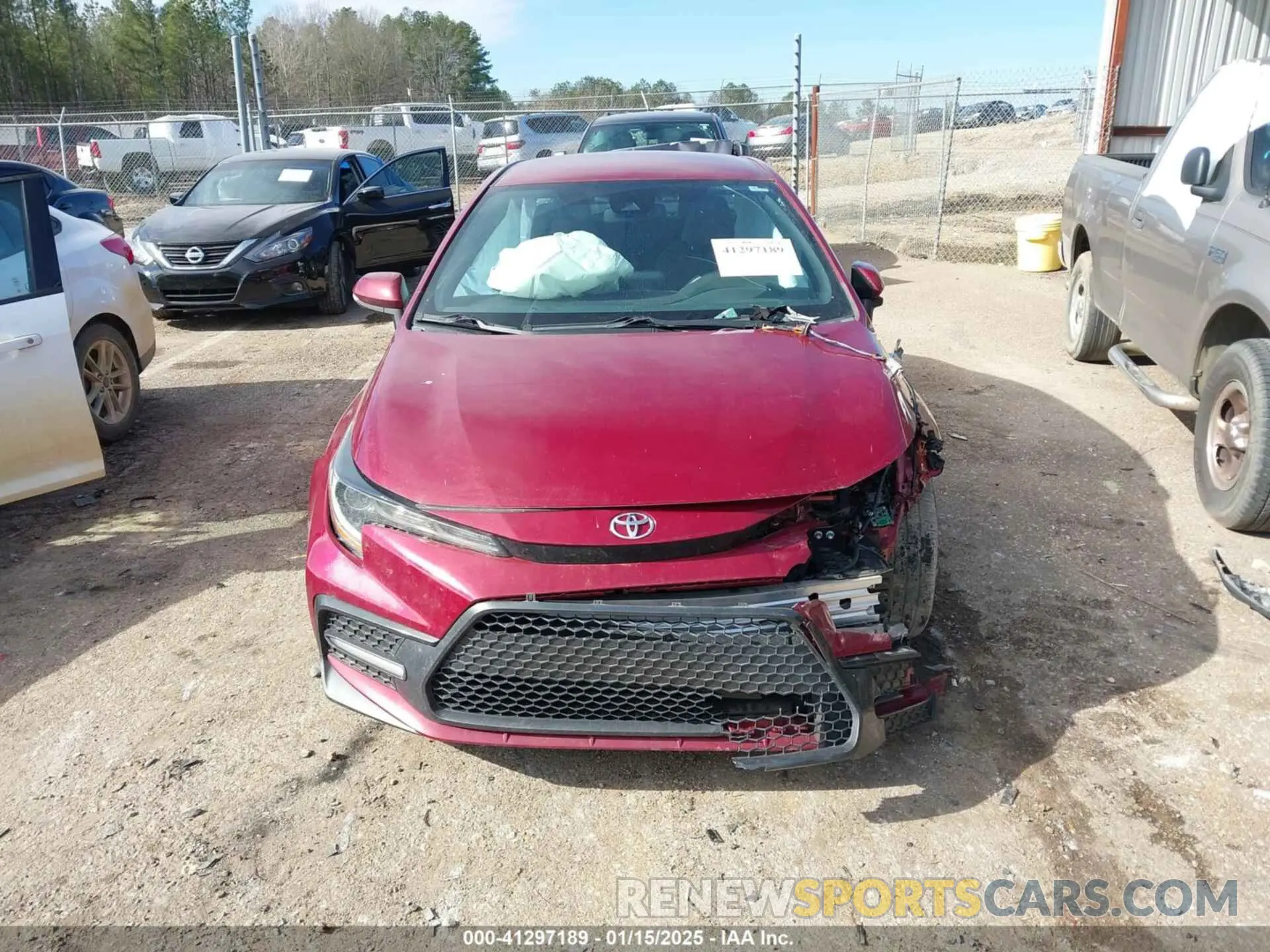 13 fotografías del automóvil dañado 5YFS4MCE9NP101028 TOYOTA COROLLA 2022