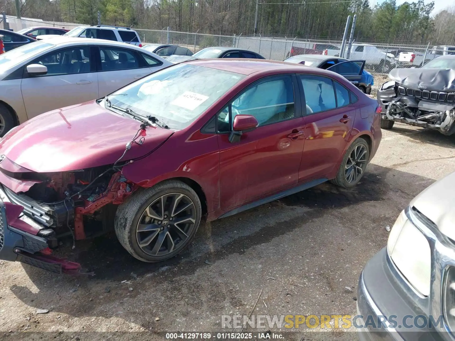 15 fotografías del automóvil dañado 5YFS4MCE9NP101028 TOYOTA COROLLA 2022