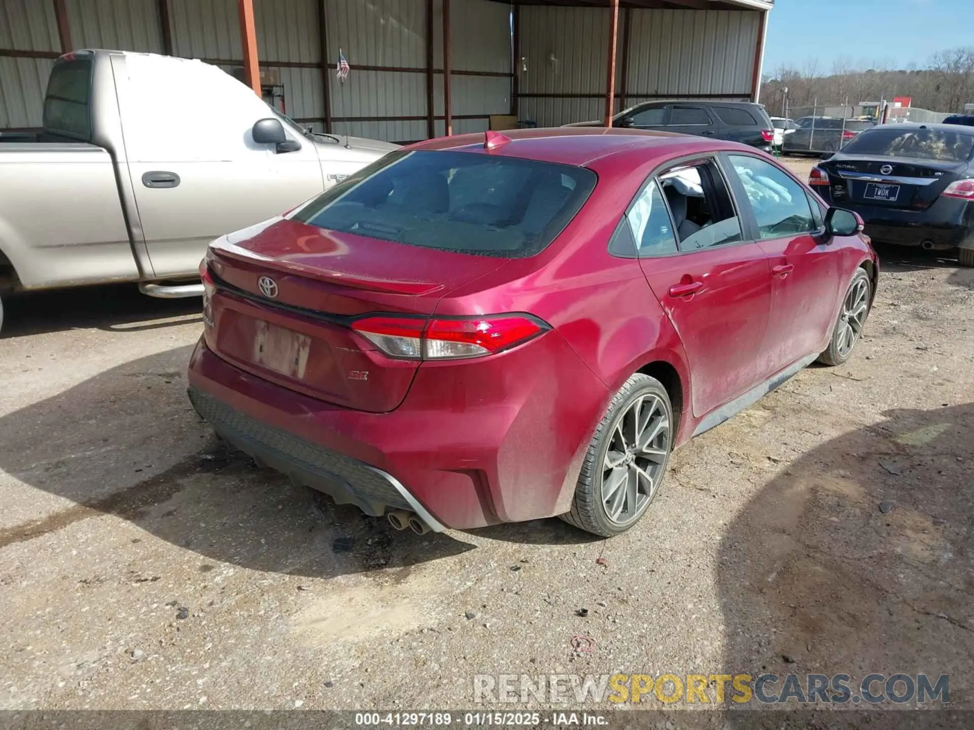 4 fotografías del automóvil dañado 5YFS4MCE9NP101028 TOYOTA COROLLA 2022