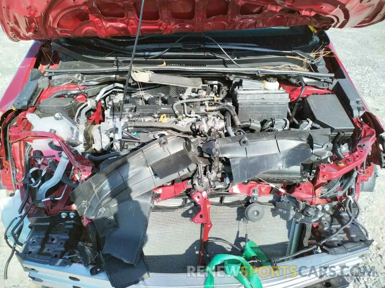 7 fotografías del automóvil dañado 5YFS4MCE9NP111106 TOYOTA COROLLA 2022