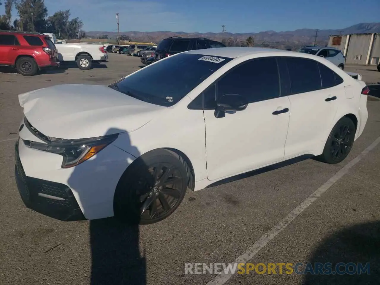 1 fotografías del automóvil dañado 5YFS4MCE9NP115933 TOYOTA COROLLA 2022