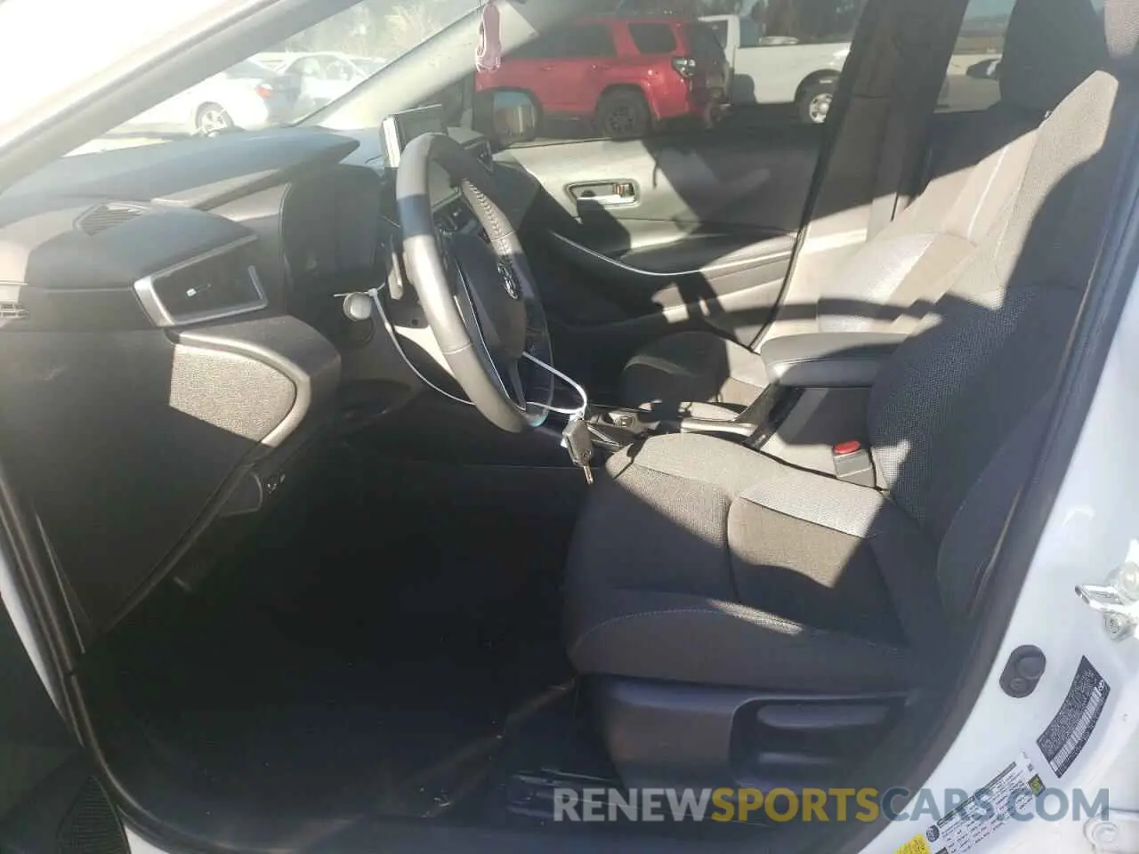 7 fotografías del automóvil dañado 5YFS4MCE9NP115933 TOYOTA COROLLA 2022