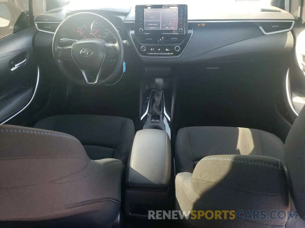8 fotografías del automóvil dañado 5YFS4MCE9NP115933 TOYOTA COROLLA 2022