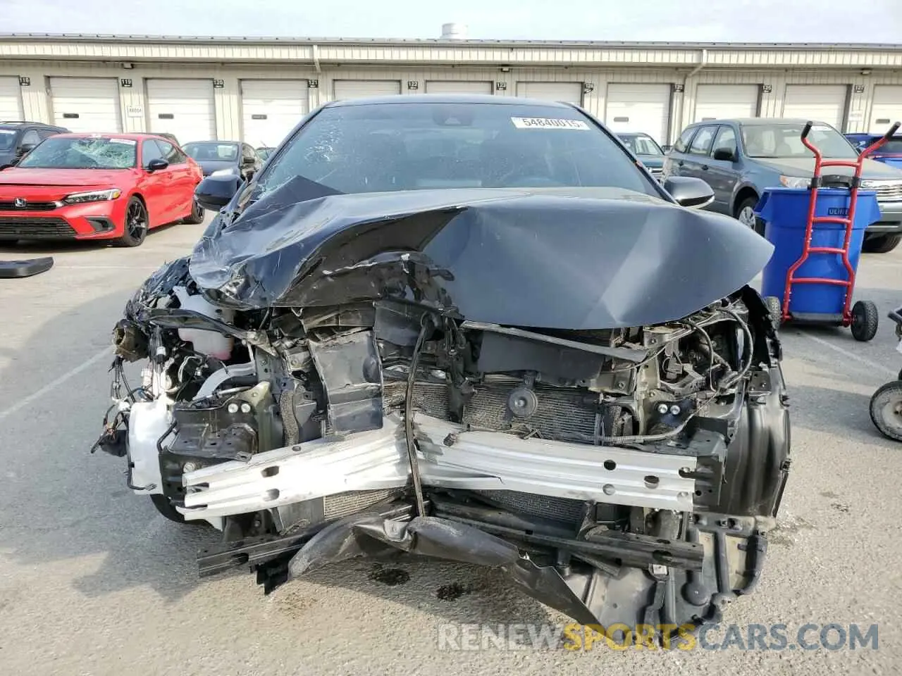 5 fotografías del automóvil dañado 5YFS4MCE9NP122347 TOYOTA COROLLA 2022