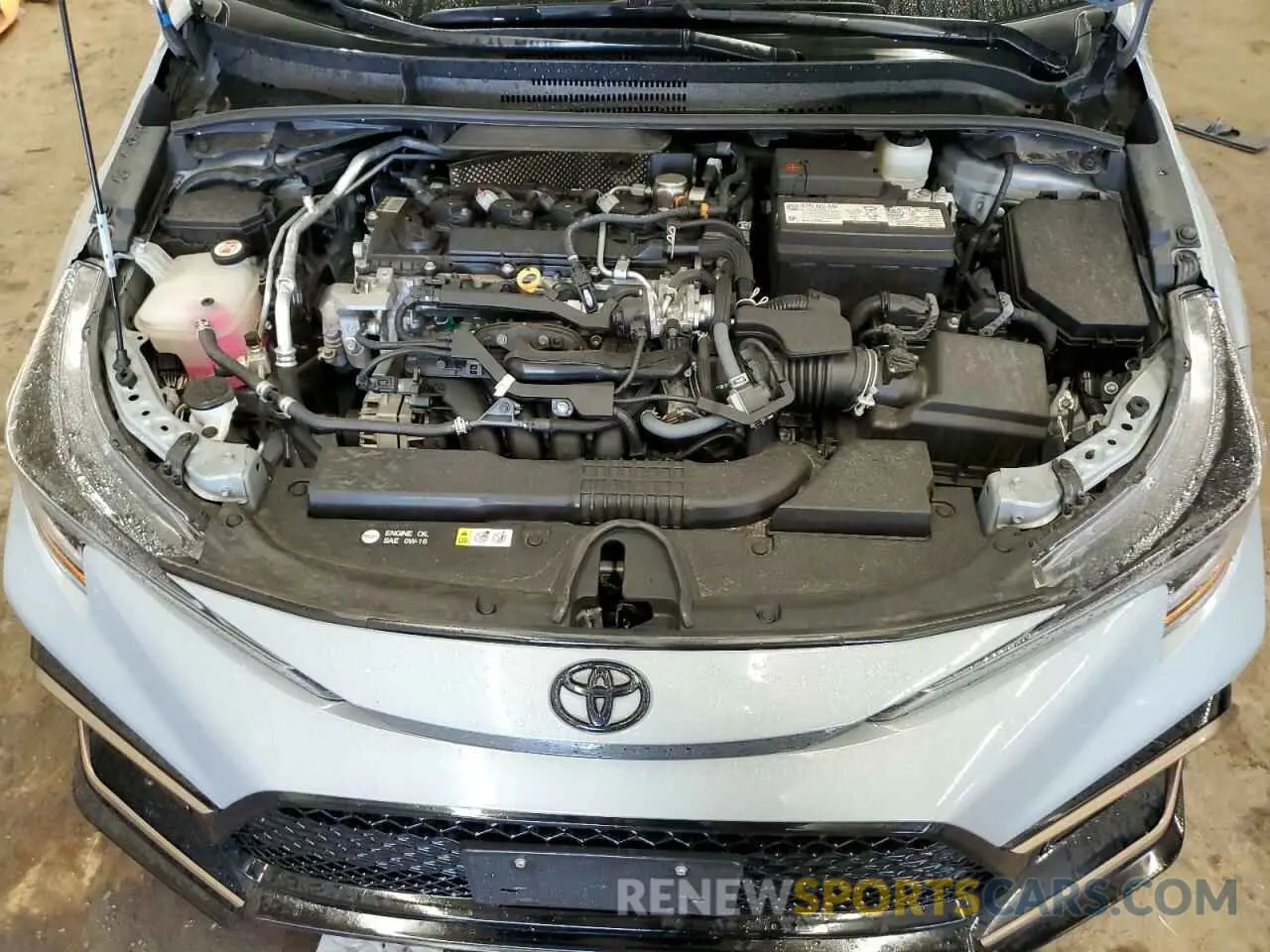 11 fotografías del automóvil dañado 5YFS4MCEXNP103953 TOYOTA COROLLA 2022