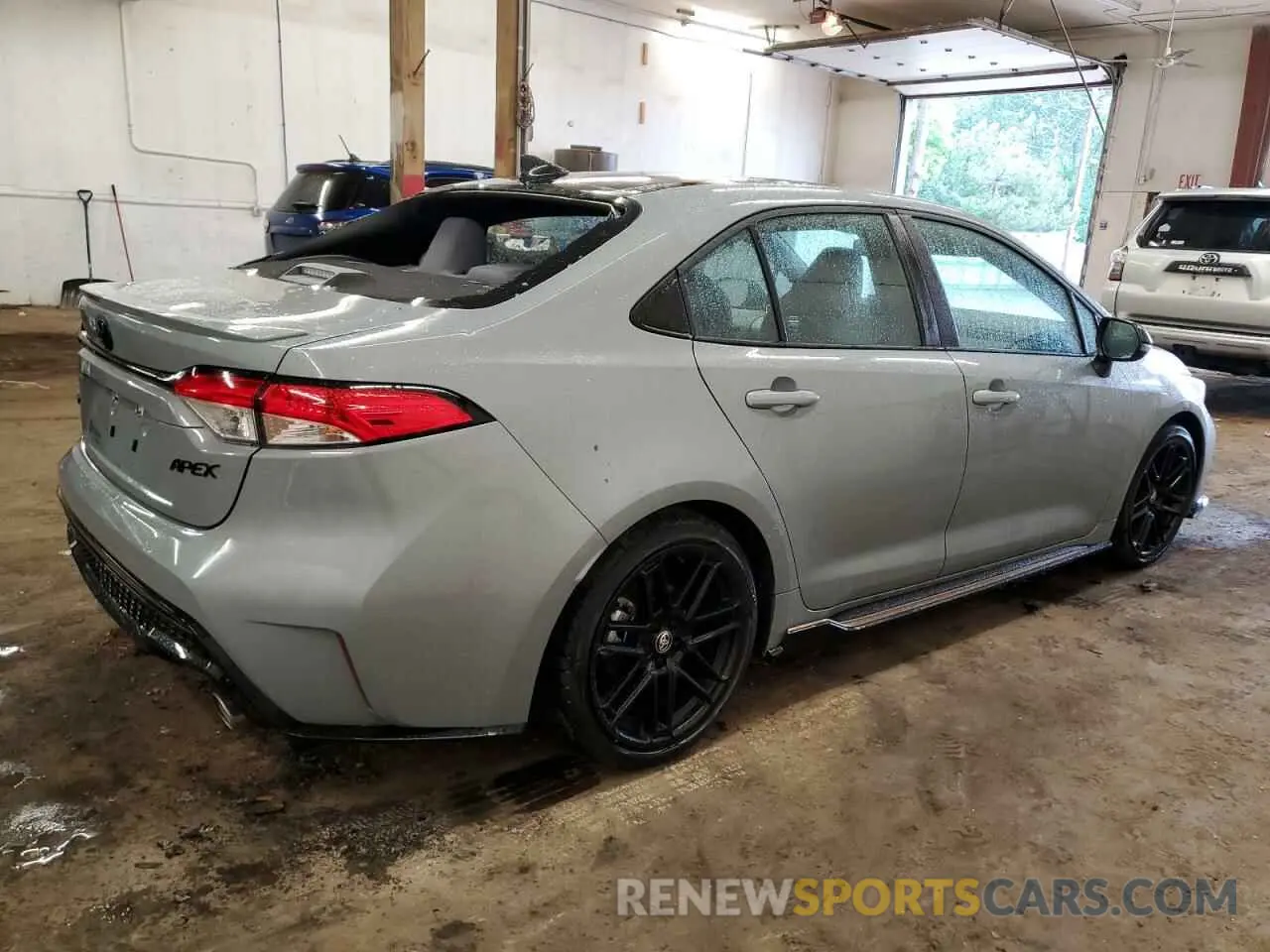 3 fotografías del automóvil dañado 5YFS4MCEXNP103953 TOYOTA COROLLA 2022