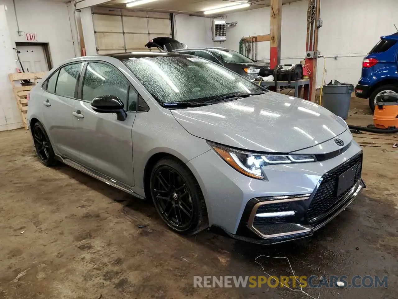 4 fotografías del automóvil dañado 5YFS4MCEXNP103953 TOYOTA COROLLA 2022