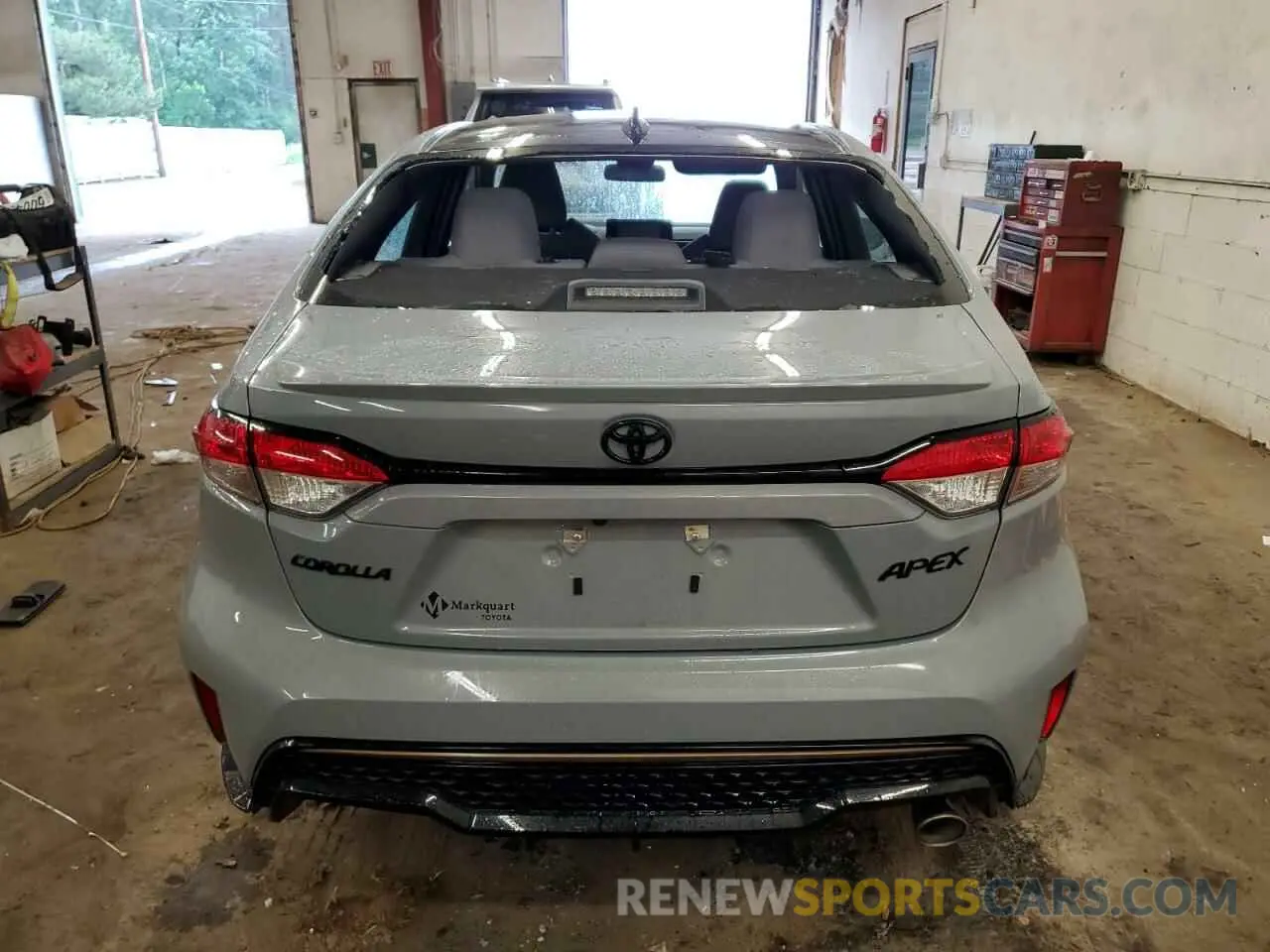 6 fotografías del automóvil dañado 5YFS4MCEXNP103953 TOYOTA COROLLA 2022