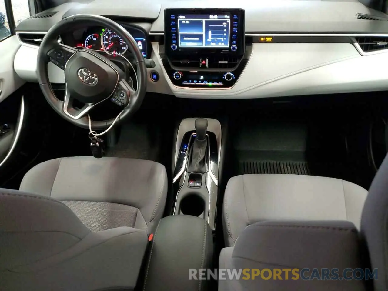8 fotografías del automóvil dañado 5YFS4MCEXNP103953 TOYOTA COROLLA 2022