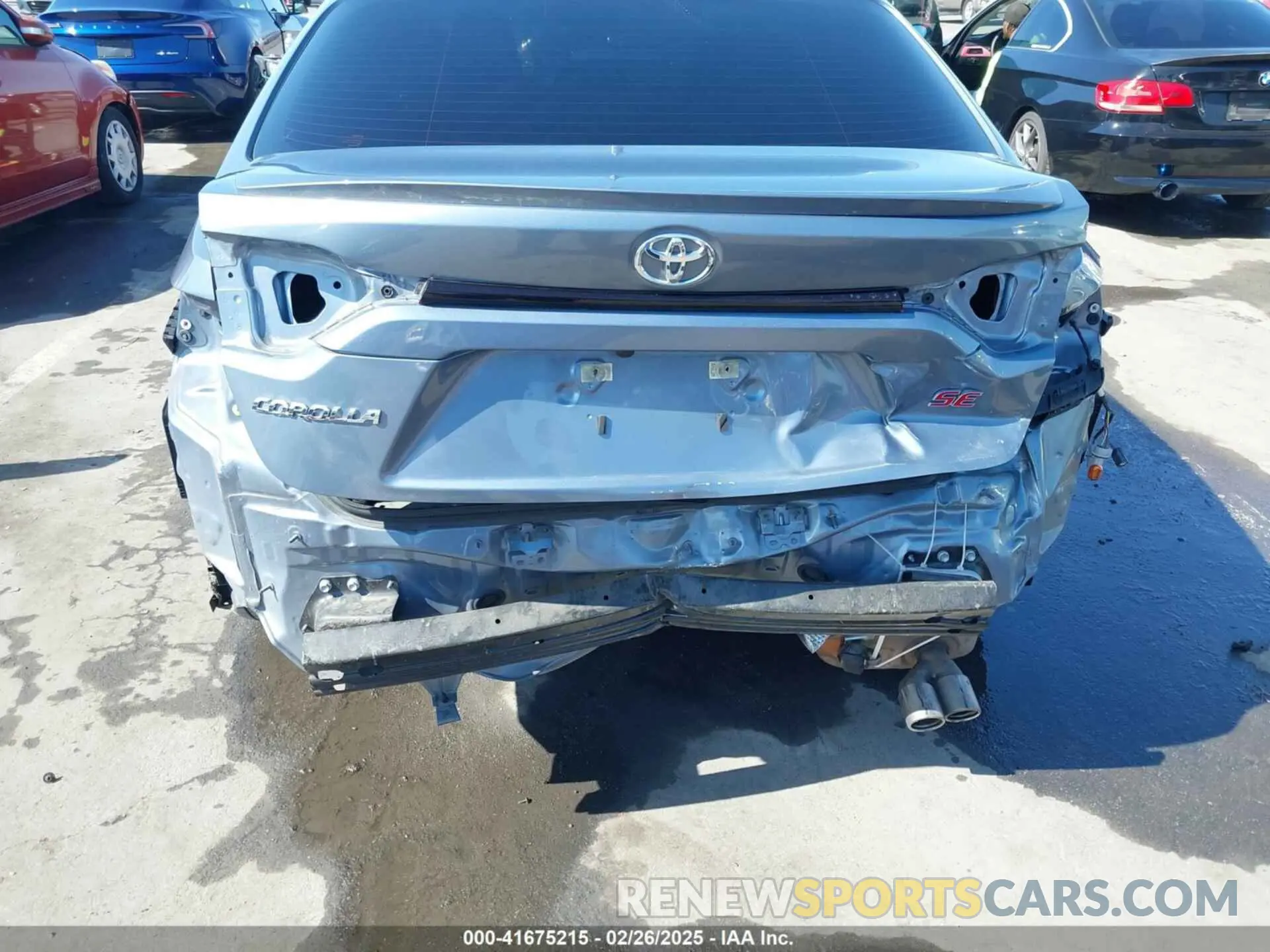 17 fotografías del automóvil dañado 5YFS4MCEXNP111602 TOYOTA COROLLA 2022