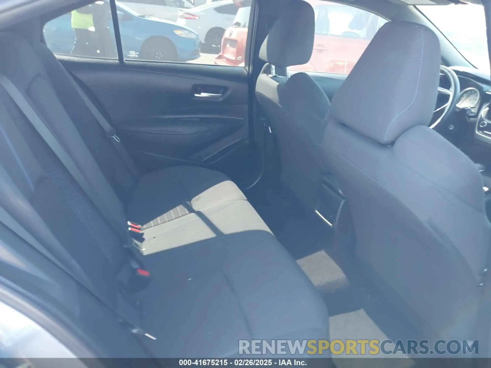 8 fotografías del automóvil dañado 5YFS4MCEXNP111602 TOYOTA COROLLA 2022