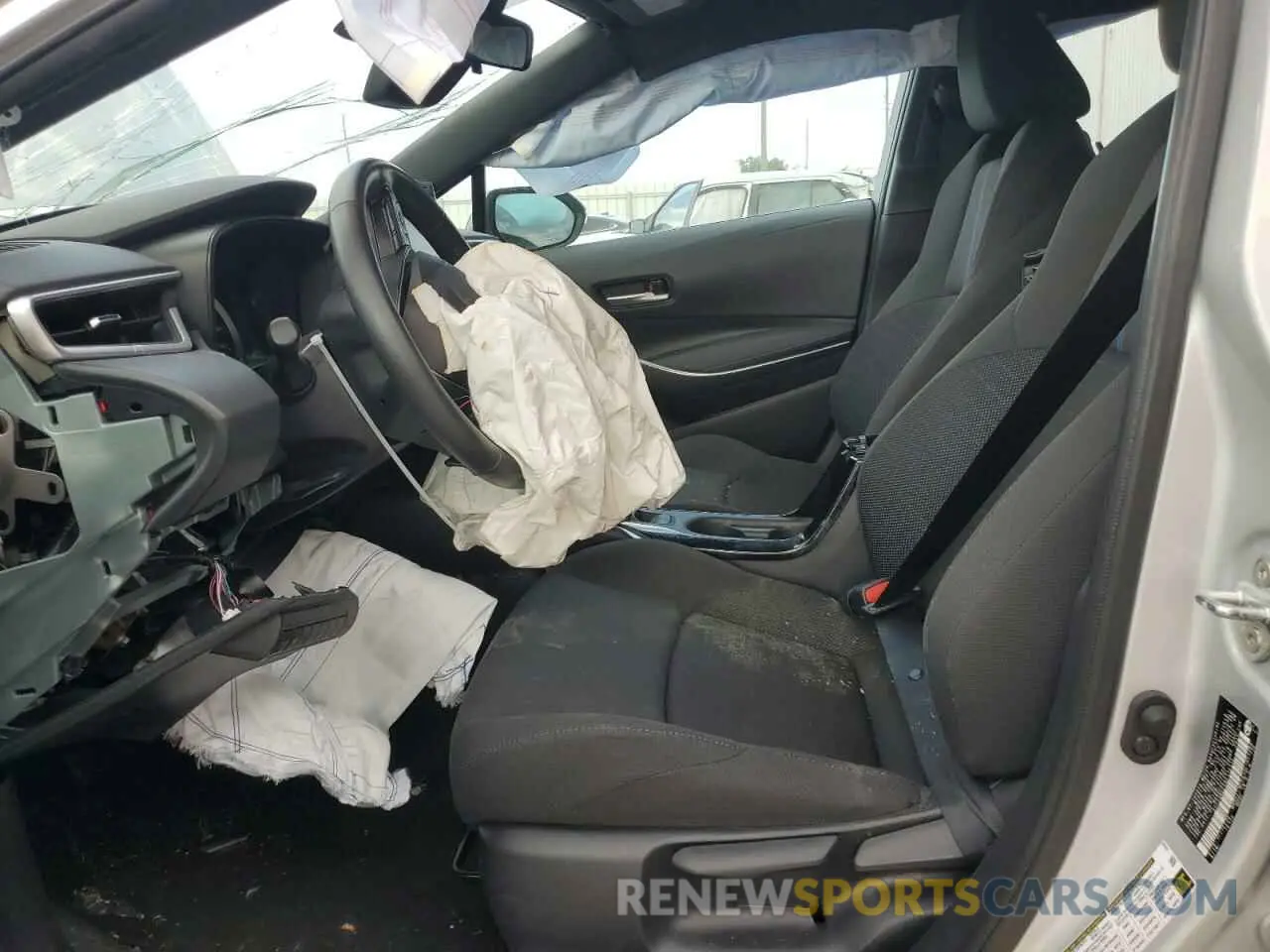 7 fotografías del automóvil dañado 5YFS4MCEXNP116315 TOYOTA COROLLA 2022
