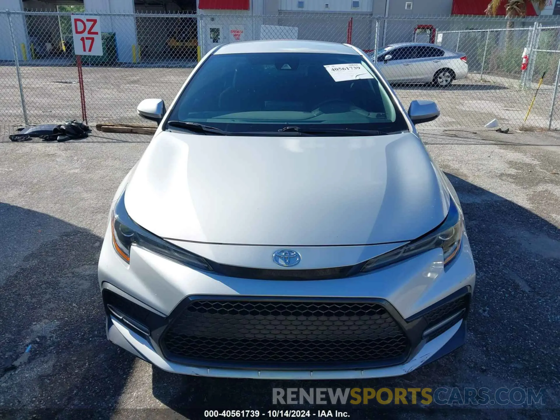 12 fotografías del automóvil dañado 5YFS4MCEXNP117660 TOYOTA COROLLA 2022