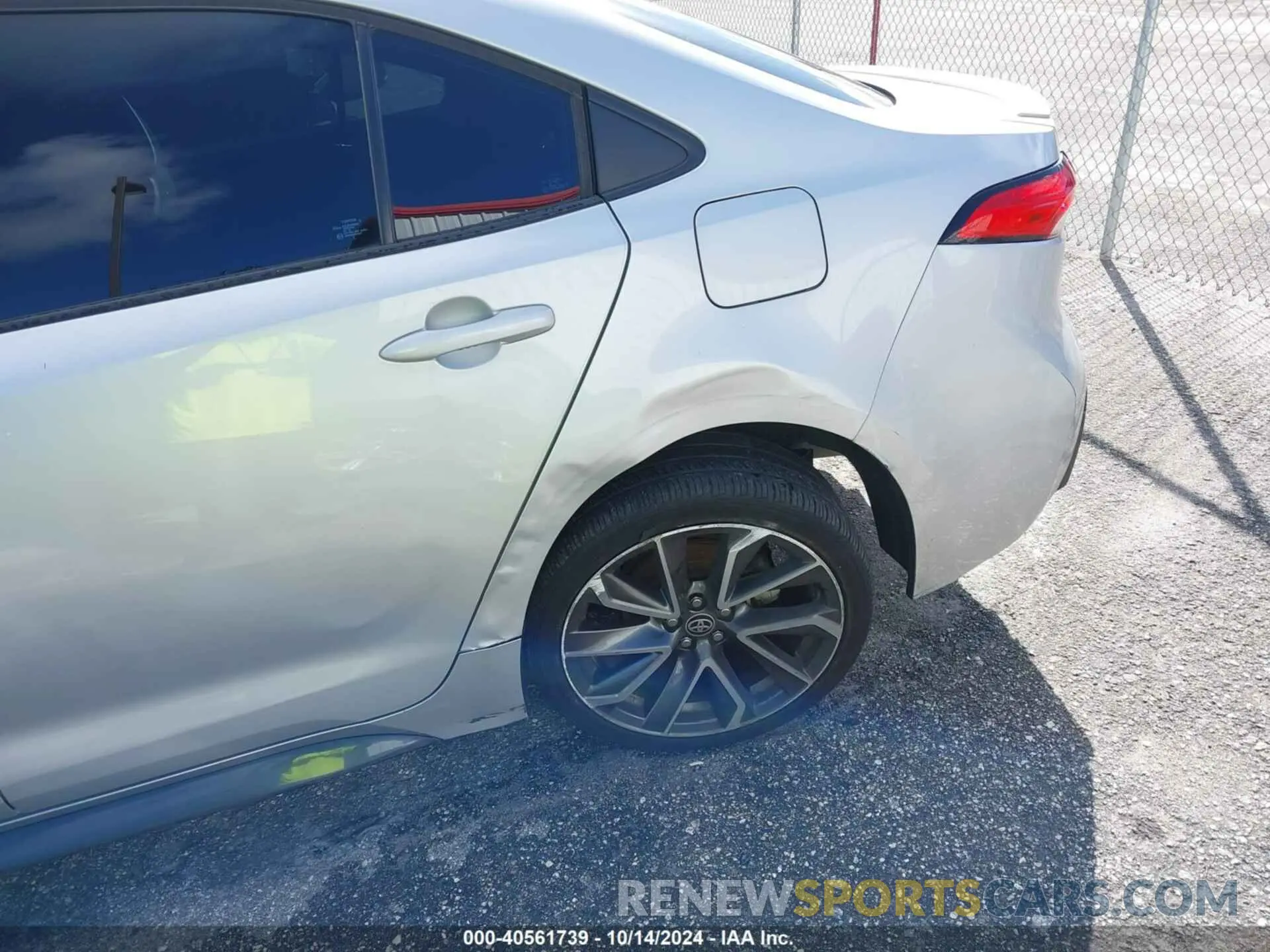 6 fotografías del automóvil dañado 5YFS4MCEXNP117660 TOYOTA COROLLA 2022