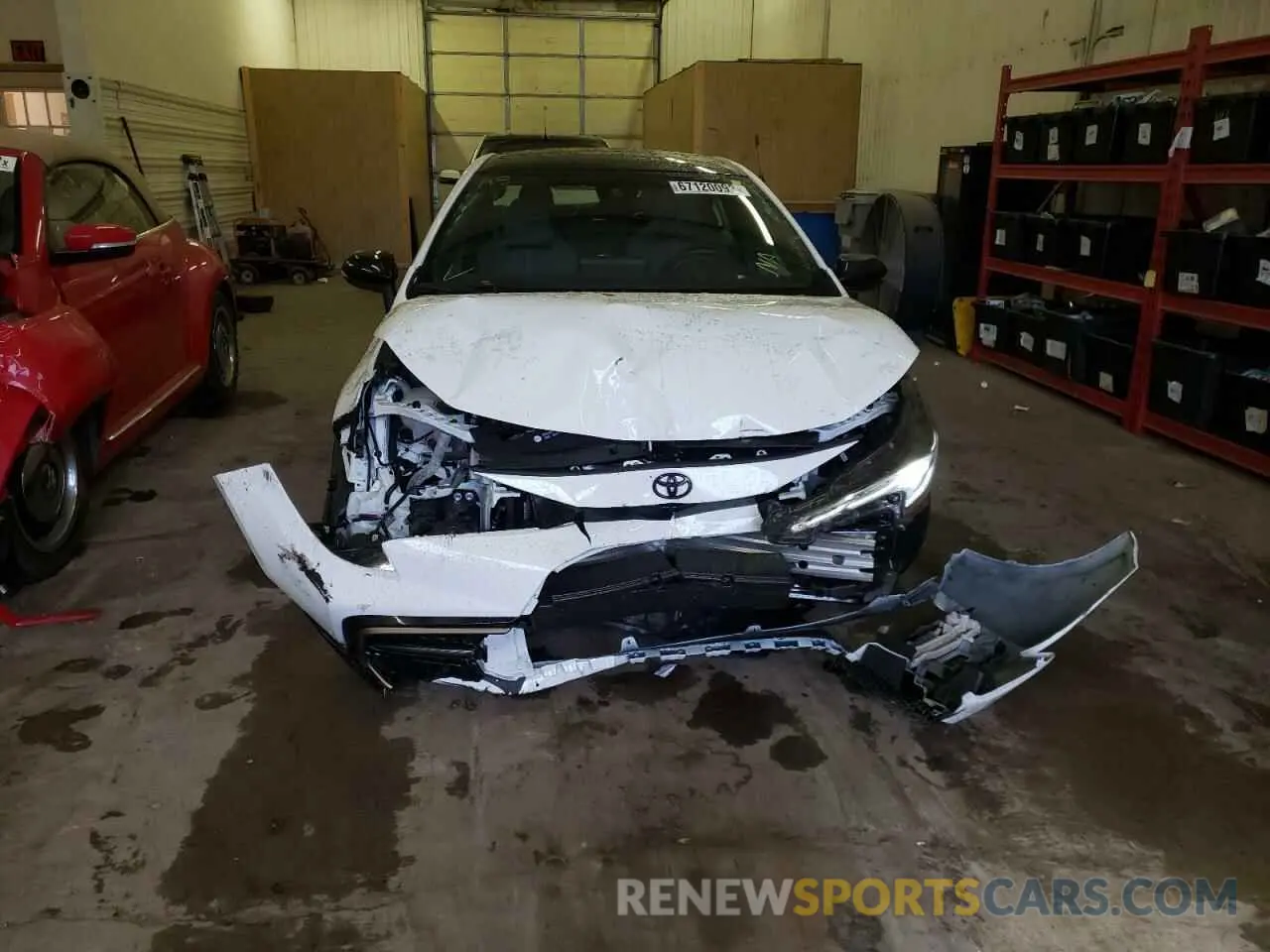 9 fotografías del automóvil dañado 5YFS4MCEXNP125547 TOYOTA COROLLA 2022