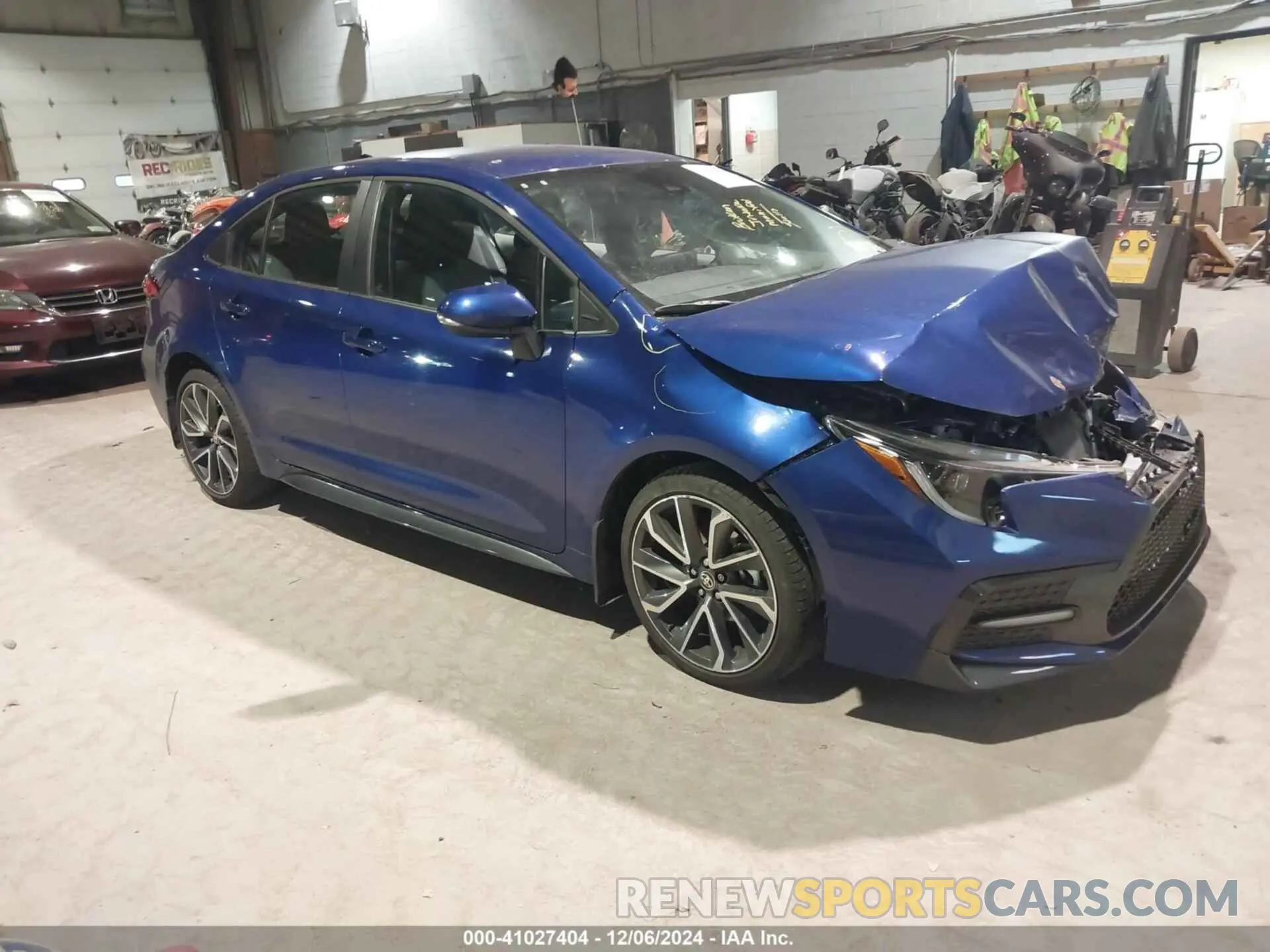 1 fotografías del automóvil dañado 5YFS4MCEXNP127850 TOYOTA COROLLA 2022