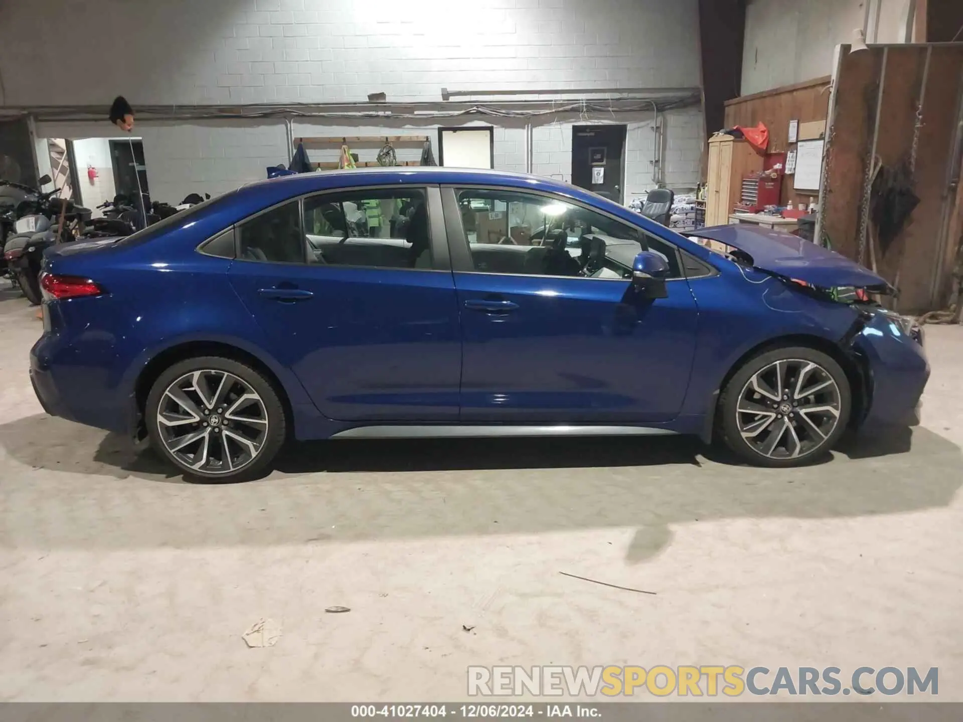 14 fotografías del automóvil dañado 5YFS4MCEXNP127850 TOYOTA COROLLA 2022