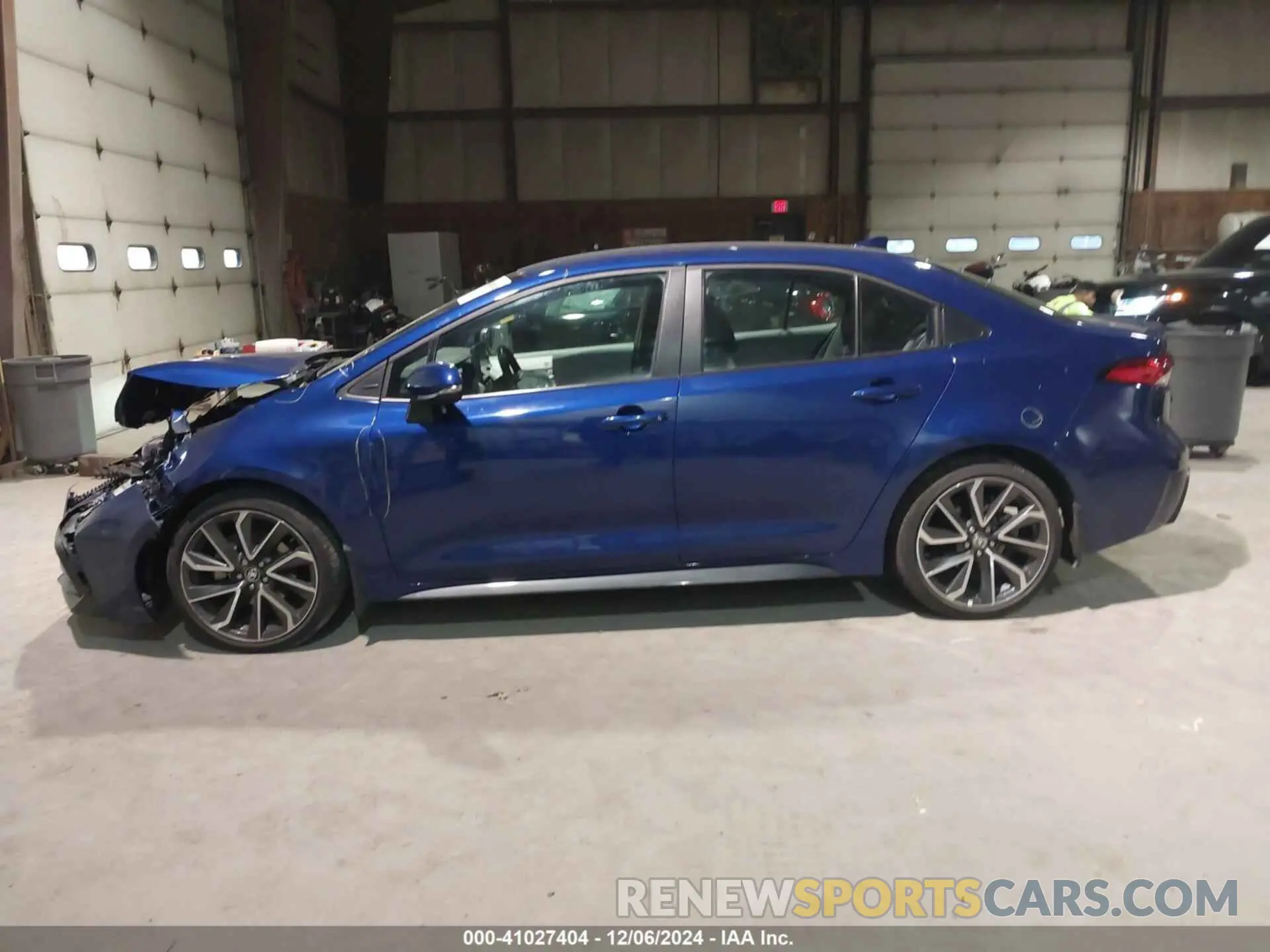 15 fotografías del automóvil dañado 5YFS4MCEXNP127850 TOYOTA COROLLA 2022