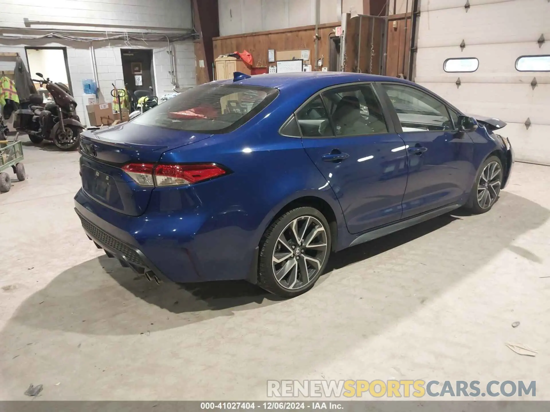 4 fotografías del automóvil dañado 5YFS4MCEXNP127850 TOYOTA COROLLA 2022