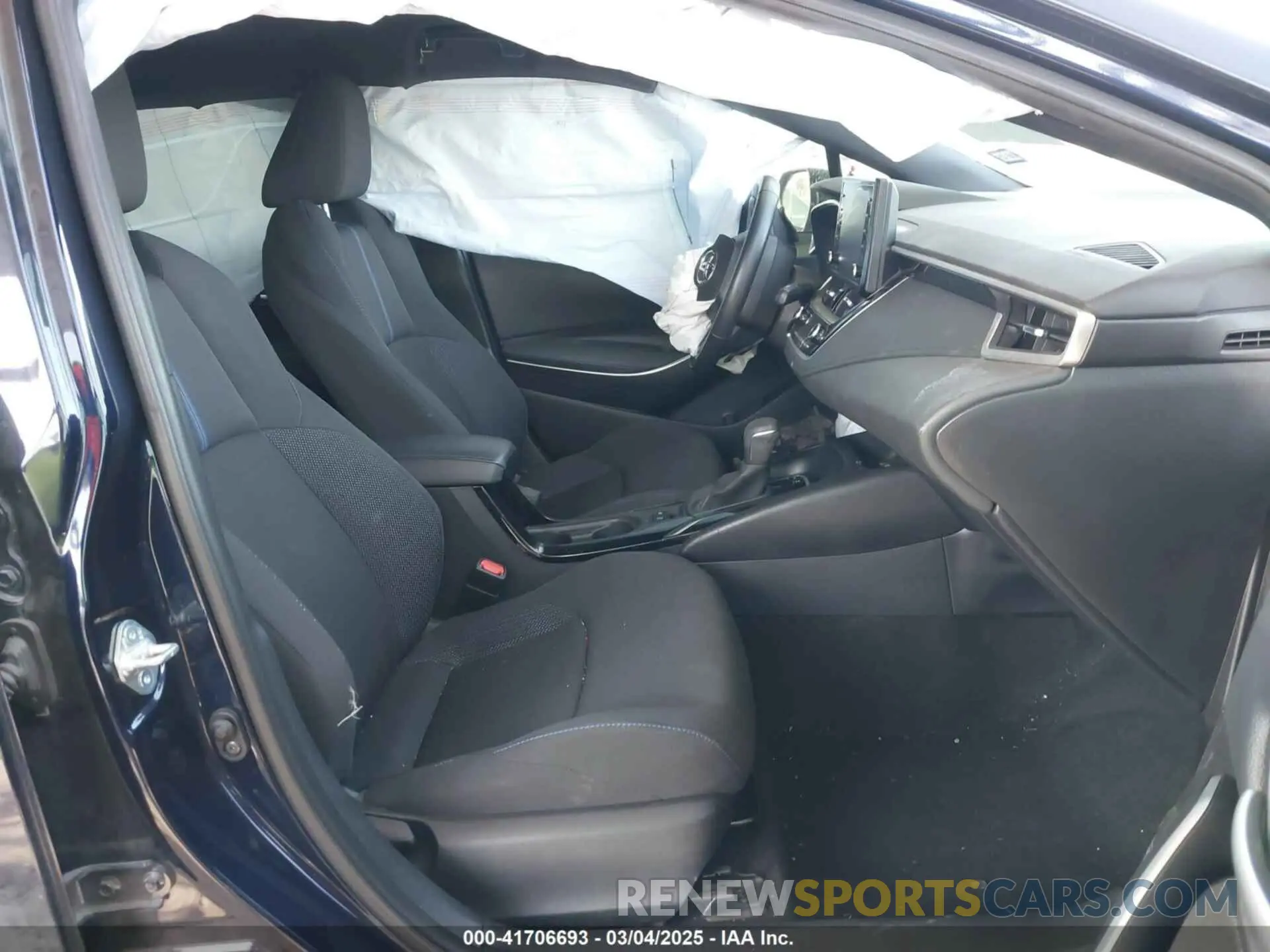5 fotografías del automóvil dañado 5YFS4MCEXNP130506 TOYOTA COROLLA 2022